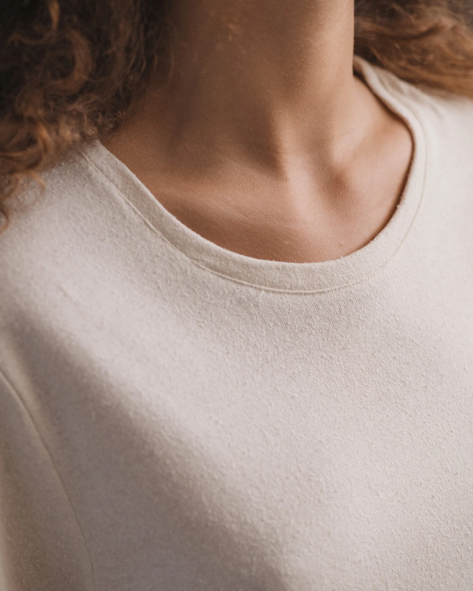BASERANGE Silk Series Casual Pants/T-Shirts/Dresses France BAS-TOSI-WS-000-UNDYED (SHDO) - Image 6