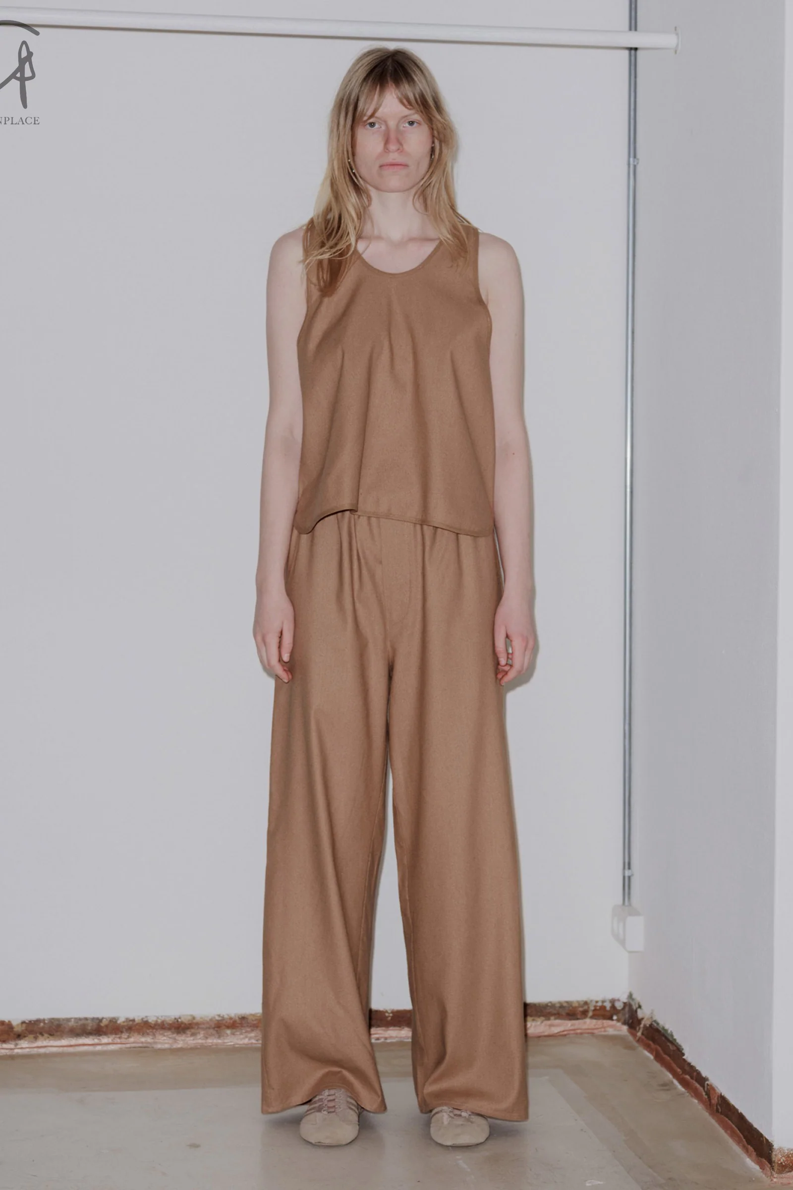 BASERANGE Trousers Portugal BAS-TRST-WS-000-YUZONG Bath Brown - Image 15