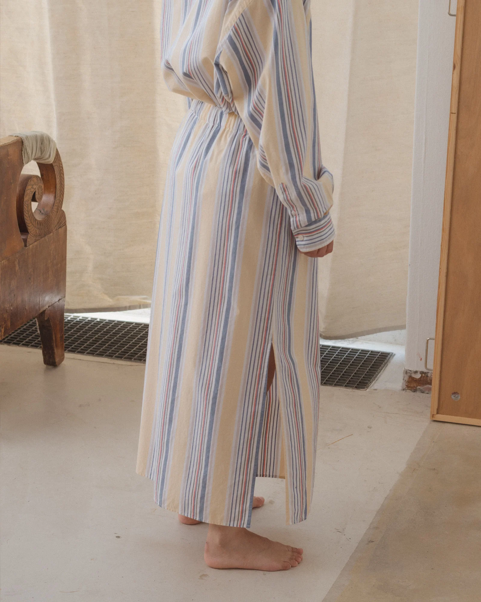 BASERANGE Skirt France BAS-SKST-PO-SU25-TW MARTINIQUE STRIPE - Image 8