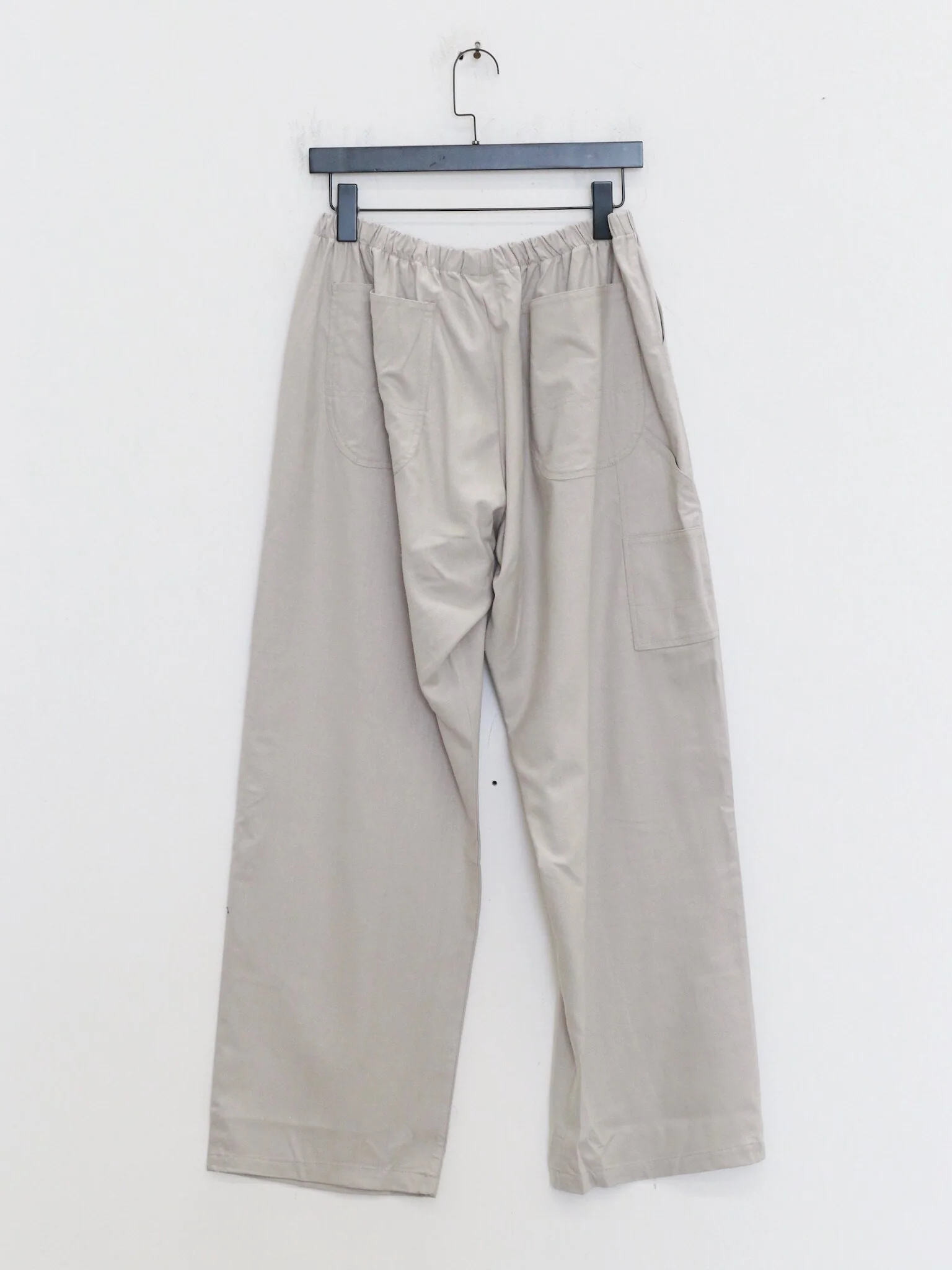 BASERANGE SP26 Elastic Waist Casual Pants, France BAS-PAGR-WS-SP26-PG (PRUN GREY) - Image 4
