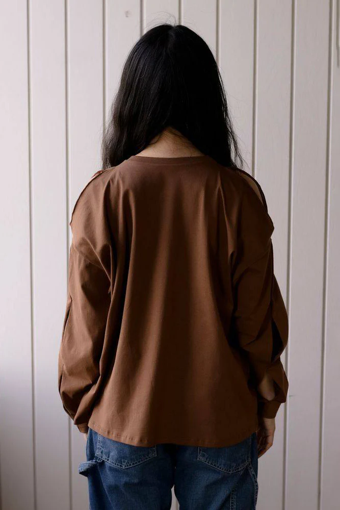 BASERANGE SP26 Loose Long-Sleeve T-Shirt BAS-TTPIL-RC-SP26-O (OCULAR) - Image 6