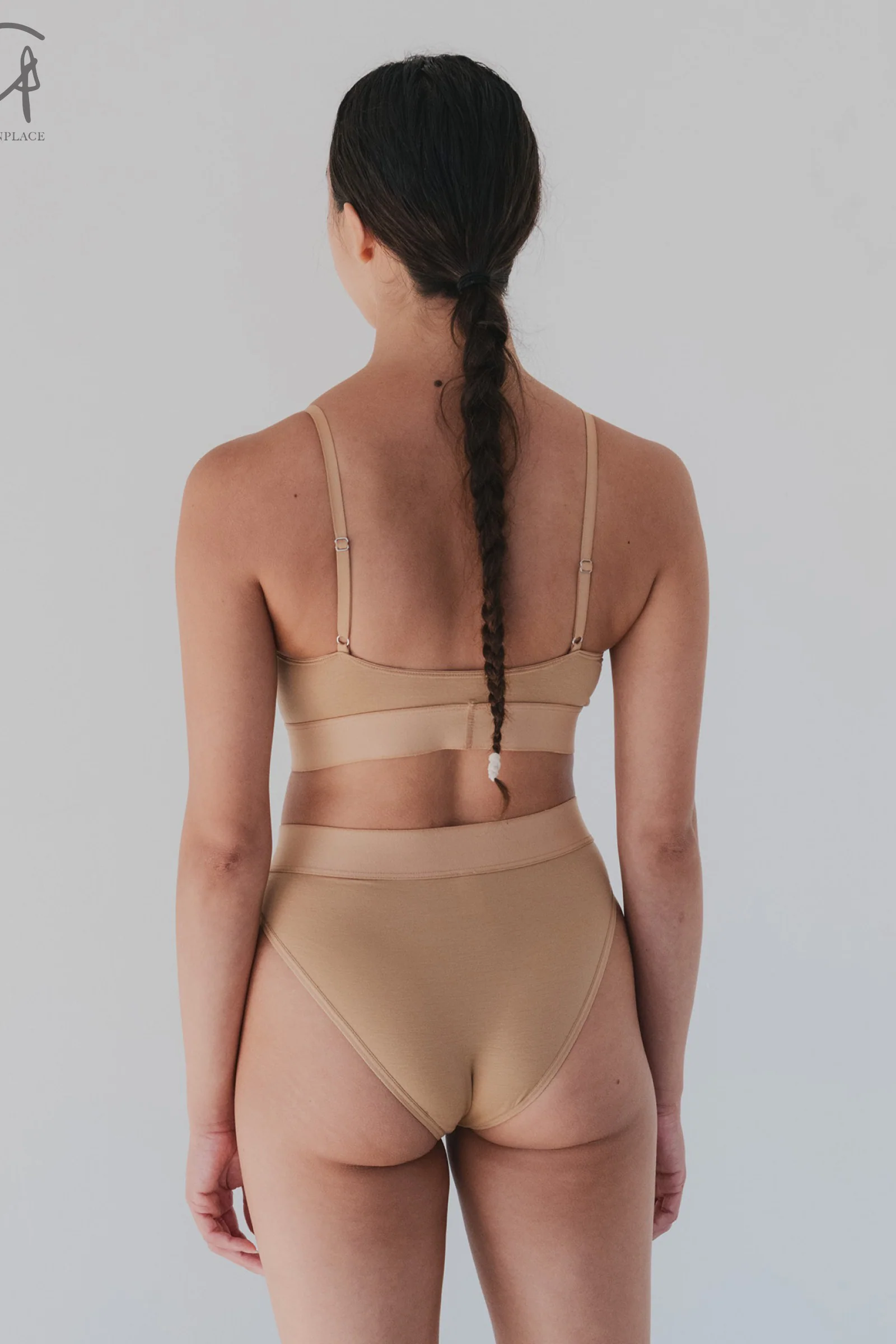 BASERANGE SOFT soft series collection bamboo fiber bamboo cotton bra underwear without steel ring France BAS-BRSO-BL-000-AURAL - Image 7