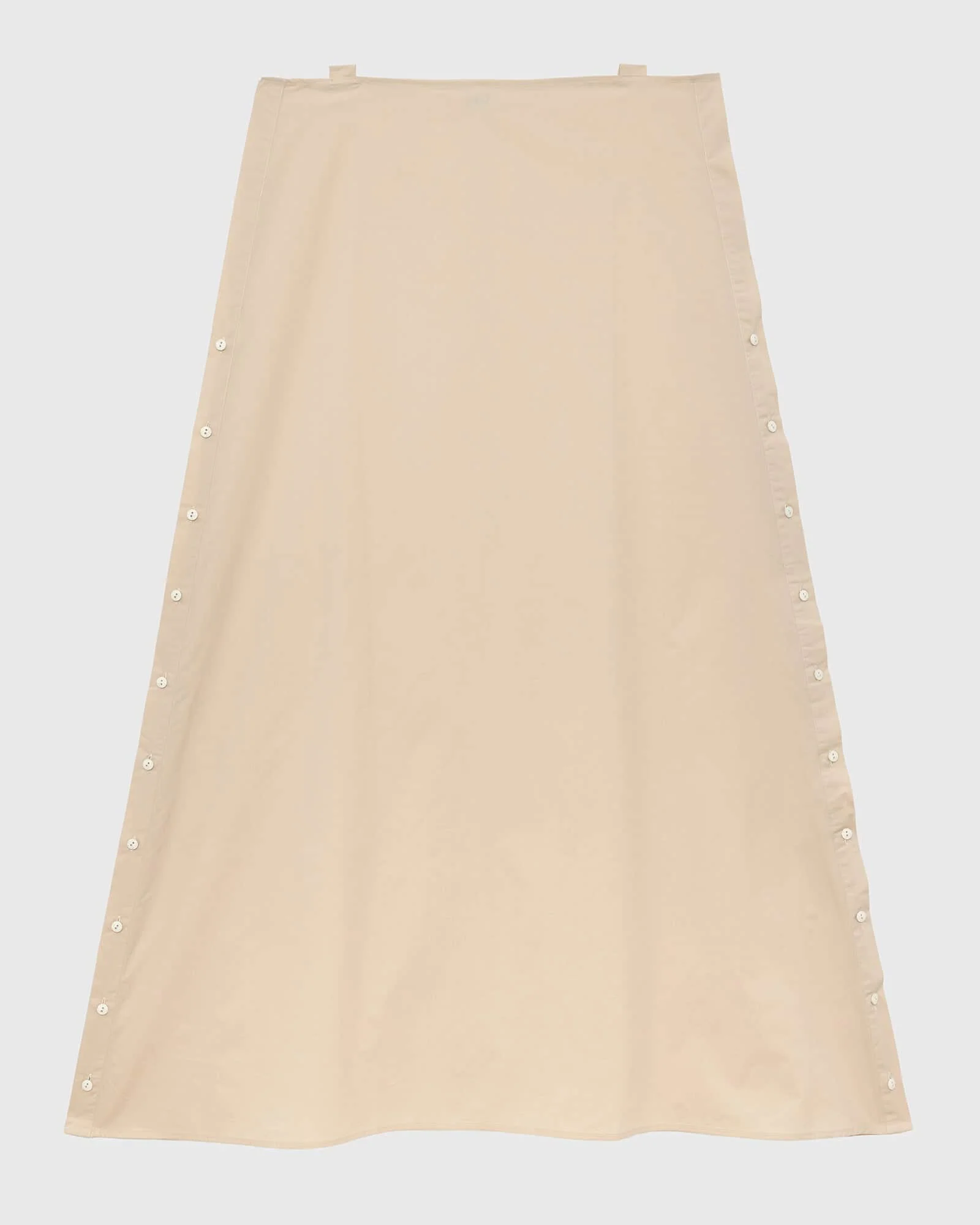 BASERANGE SU26 Button-Side Dress BAS-DRPA-PO-SU26-AS (ANDRADITA SAND) - Image 5
