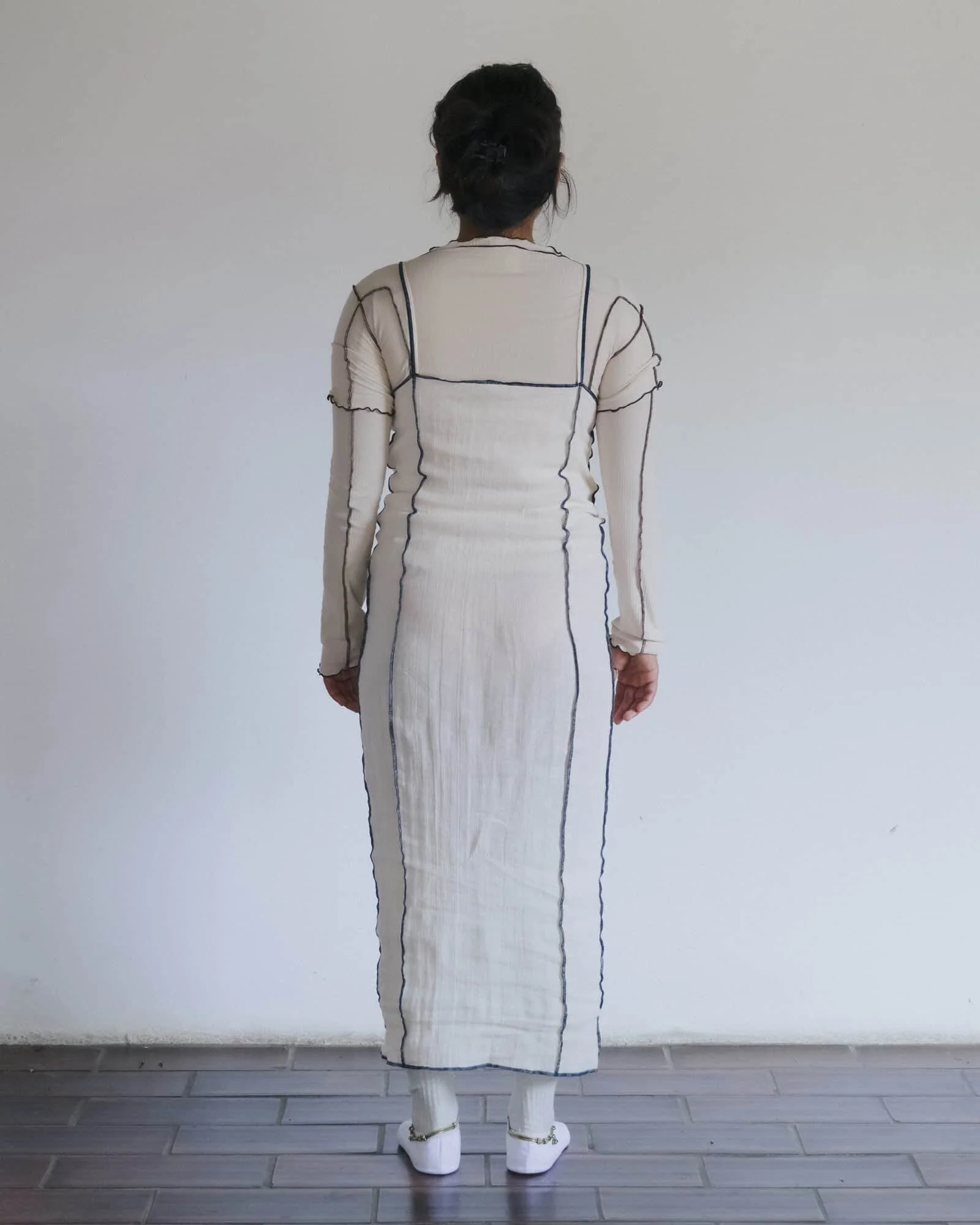 BASERANGE SU26 Dress BAS-DRSH-LC-SU26-Off White - Image 17