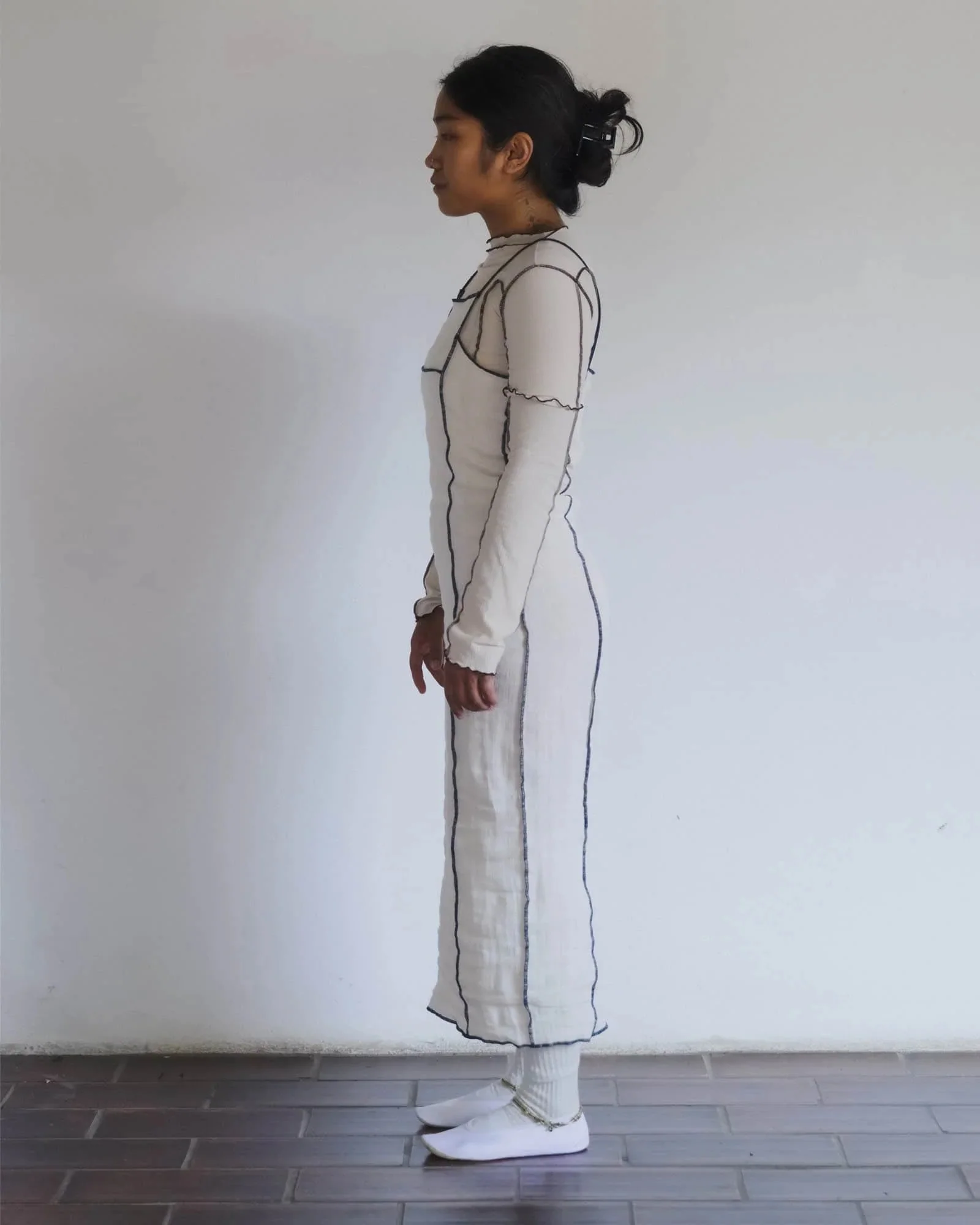 BASERANGE SU26 Dress BAS-DRSH-LC-SU26-Off White - Image 18