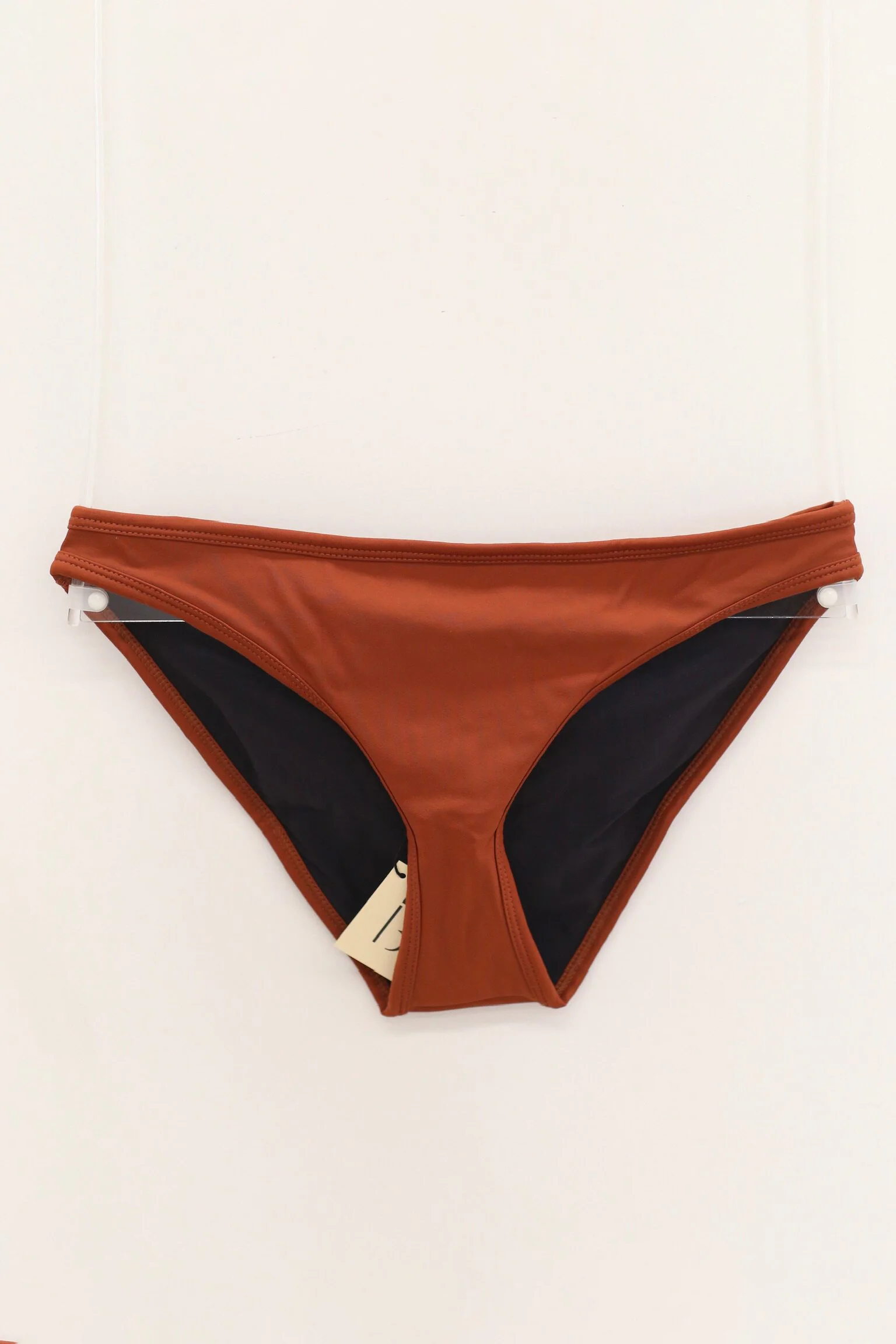 BASERANGE SU26 Heart-Shaped Swim Top/Bottoms BAS-SWHSP-RP-SU26-MAROCCO BROWN