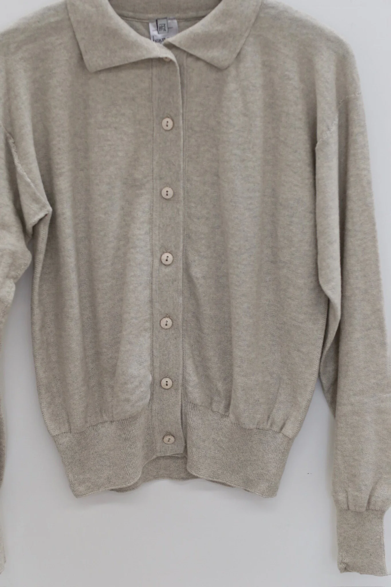 BASERANGE SU26 Layer Knit Top BAS-PUTPC-OC-SU26-Grey Melange - Image 2