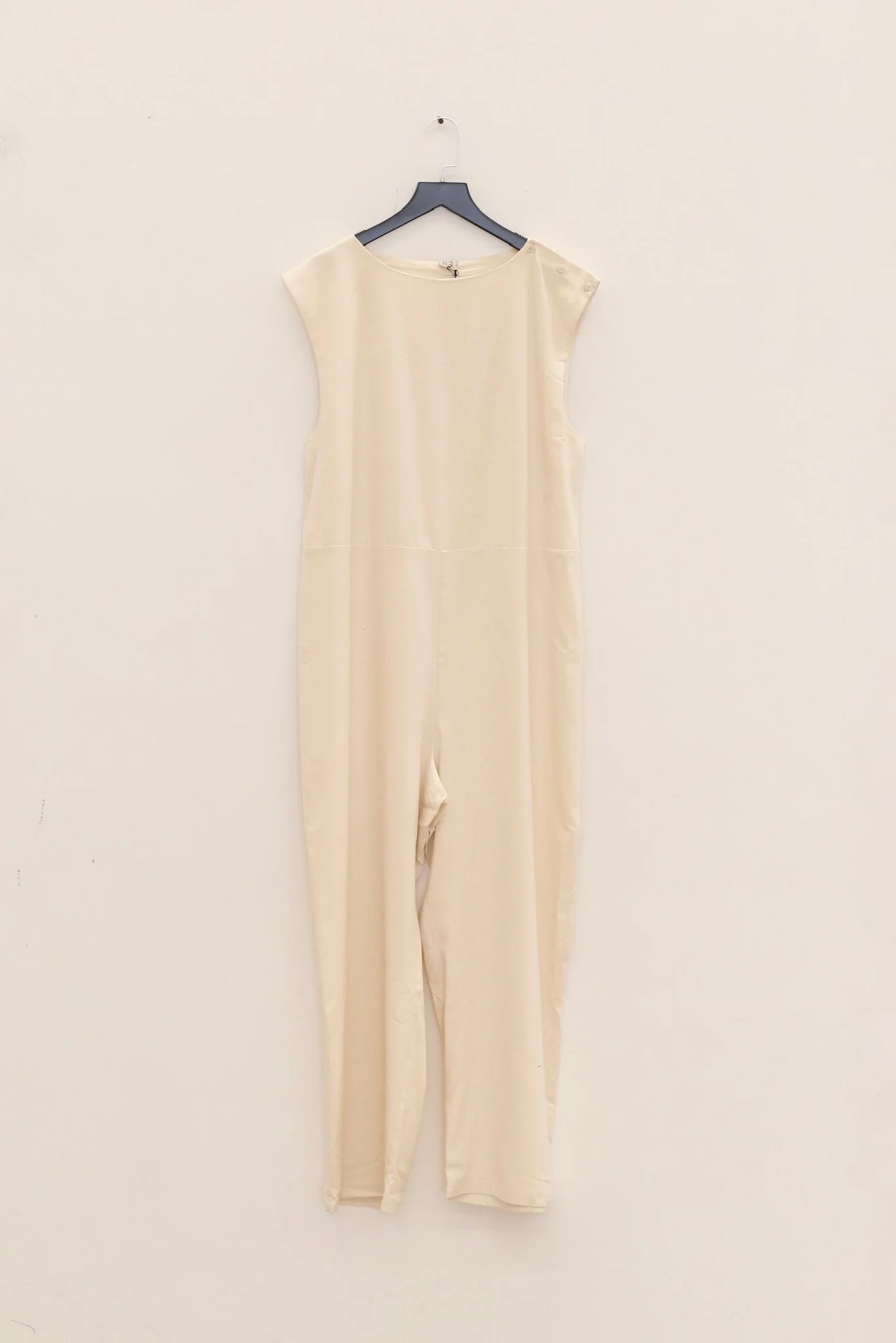 BASERANGE SU26 Long Crew-Neck Jumpsuit BAS-JUSO-WS-SU26-UNDYED