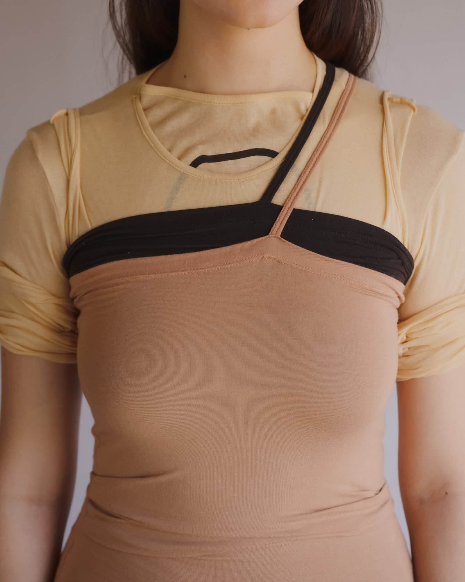 BASERANGE SU26 Nida Off-Shoulder Dress BAS-DRNOST-BAE-SU26-AURAL - Image 4