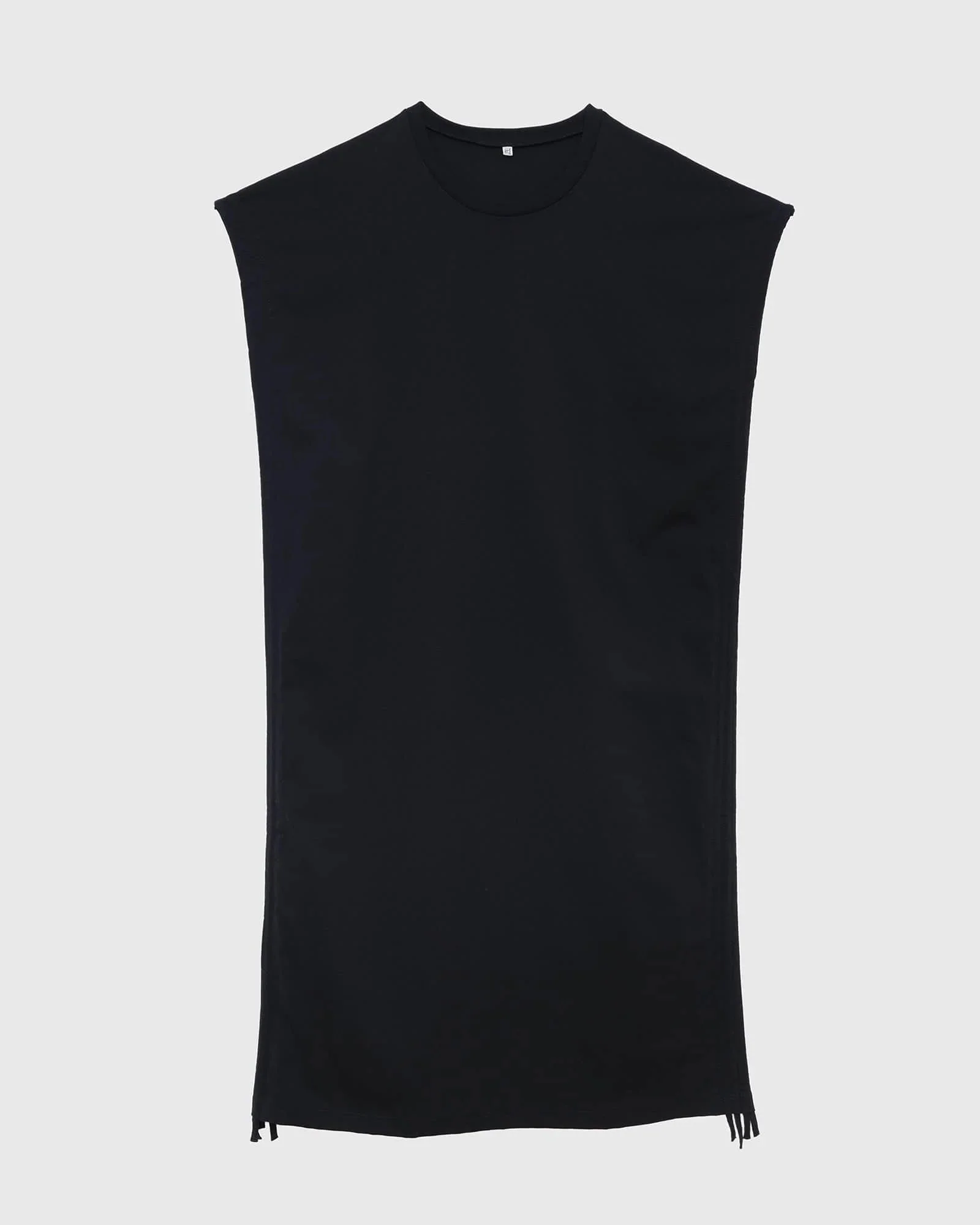 BASERANGE SU26 Side-Drawstring Tank Dress BAS-DRSTT-RC-SU26-Black - Image 5
