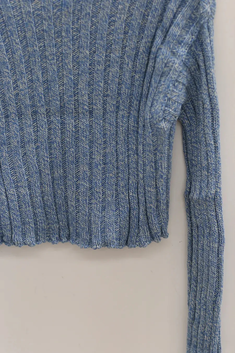 BASERANGE sweater KNMA-CO-AU23 blue mix - Image 6
