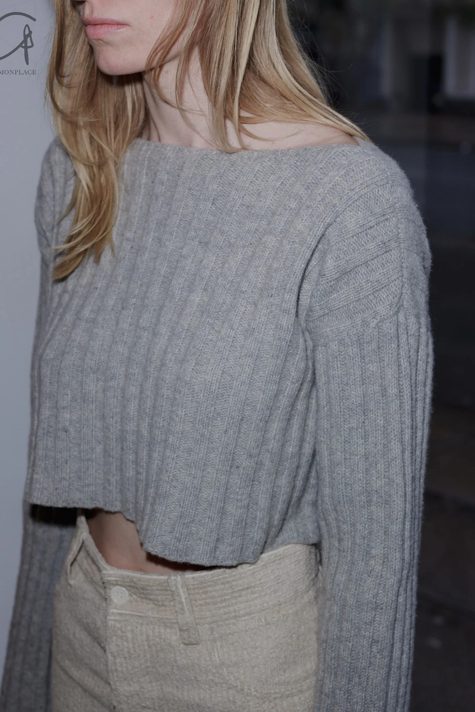 BASERANGE sweater KNMA-MW-AU23 gray mix - Image 10