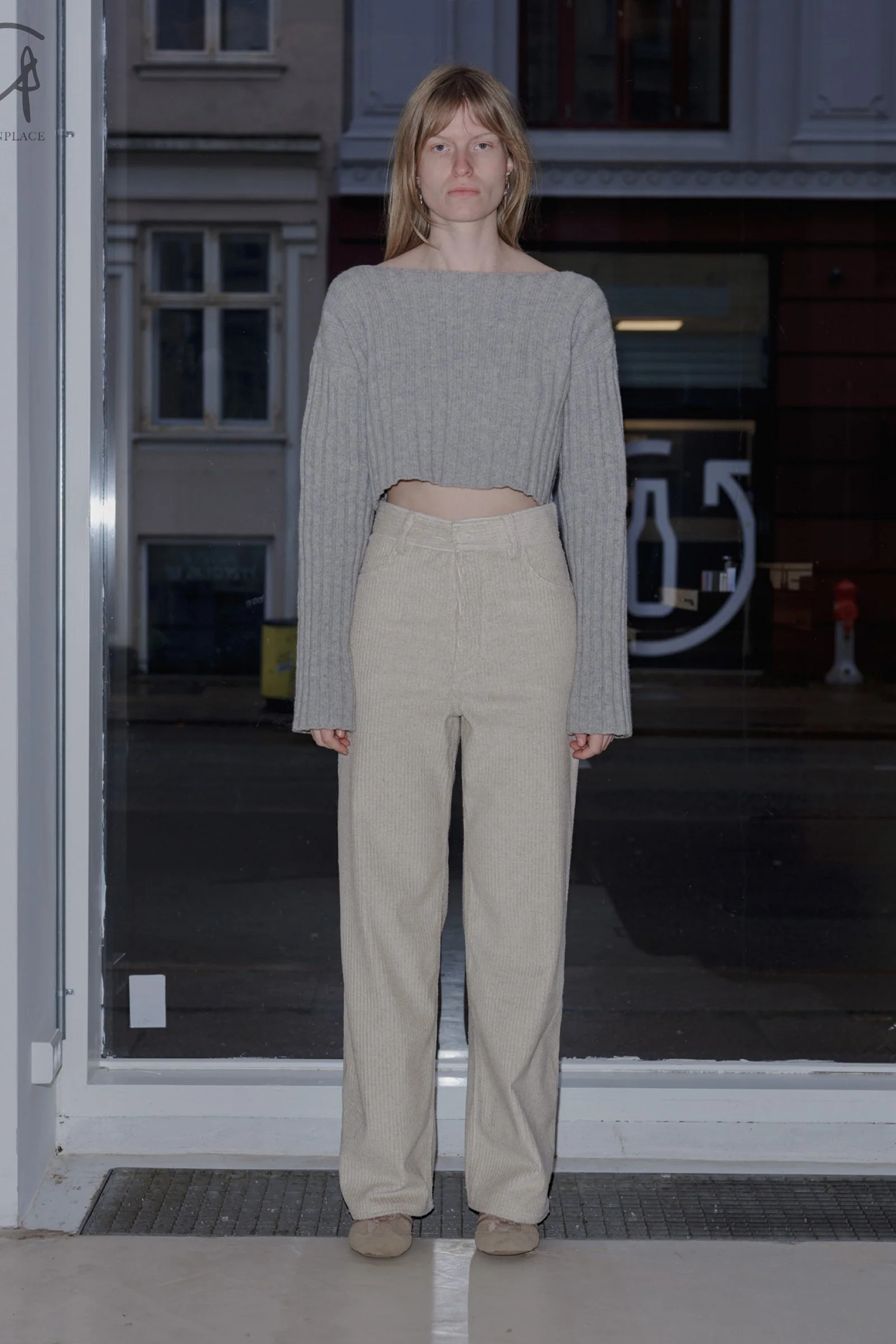 BASERANGE sweater KNMA-MW-AU23 gray mix - Image 13