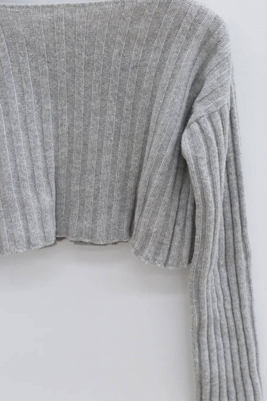 BASERANGE sweater KNMA-MW-AU23 gray mix - Image 5