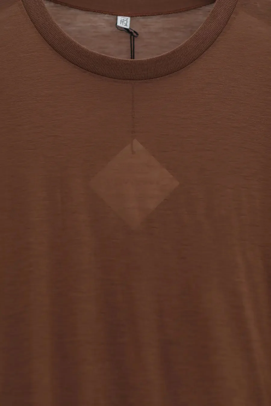 BASERANGE Classic Bamboo Fiber and Cotton Slim Fit T-shirt Series Collection Round Neck Bottoming Shirt France BAS-TOCT-BL-000-OCULAR - Image 2