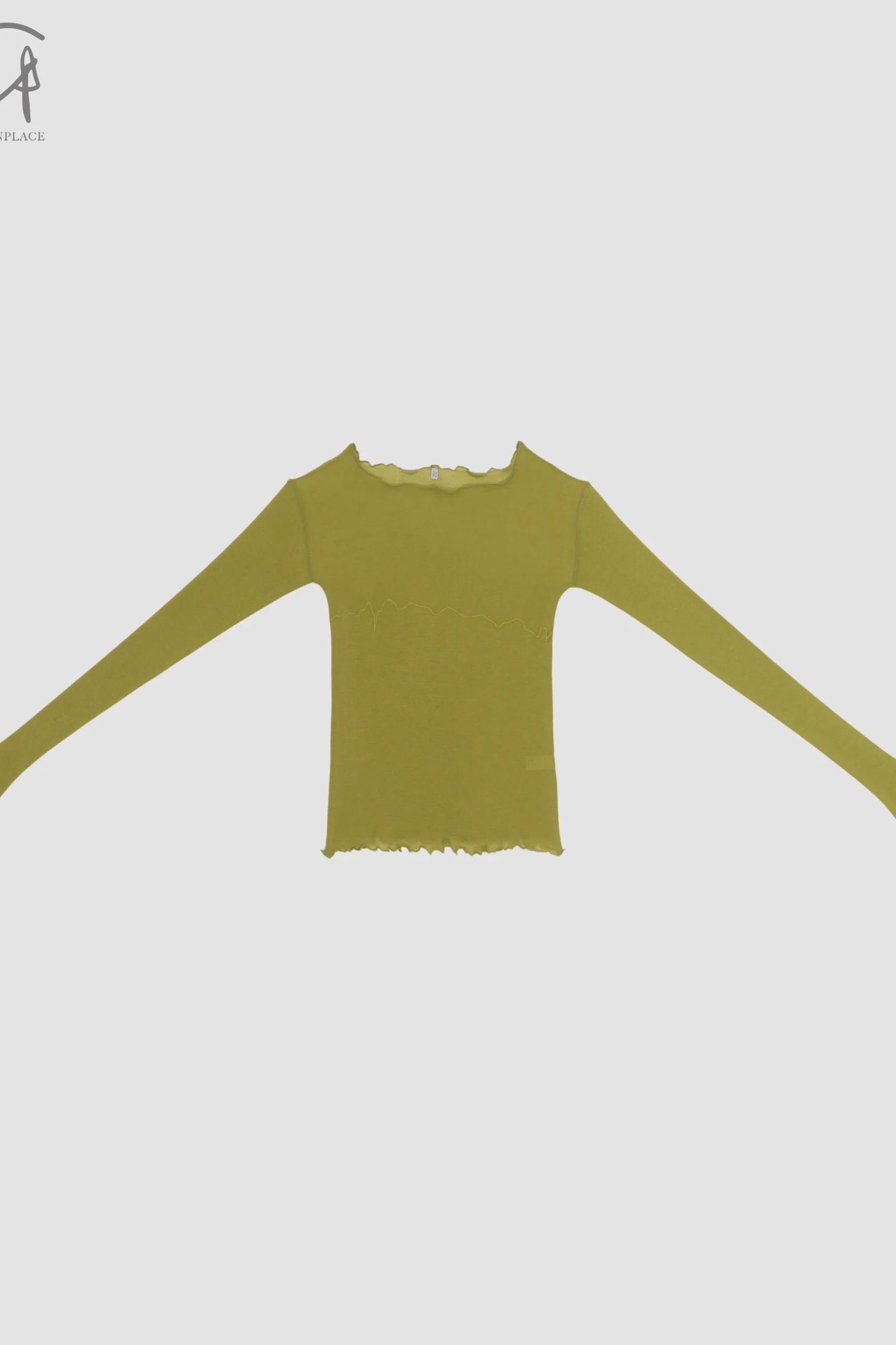 BASERANGE Tabby Star Long Sleeve T-Shirt Portugal BAS-TOTA-CG-SU24-ONE YELLOW - Image 9