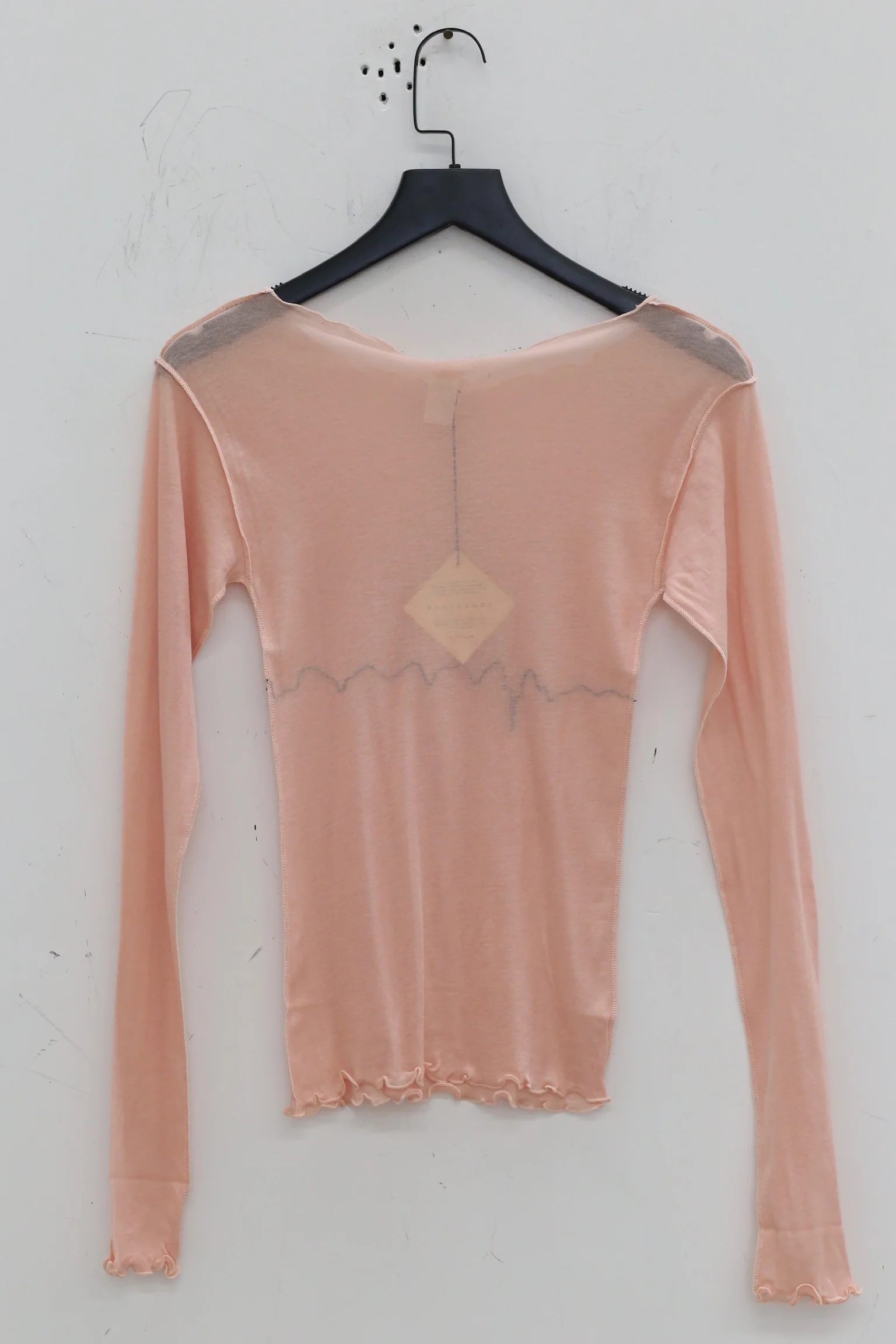 BASERANGE Tabby Star Long Sleeve T-Shirt Portugal BAS-TOTA-CG-WI23-FENHONG Pink - Image 7
