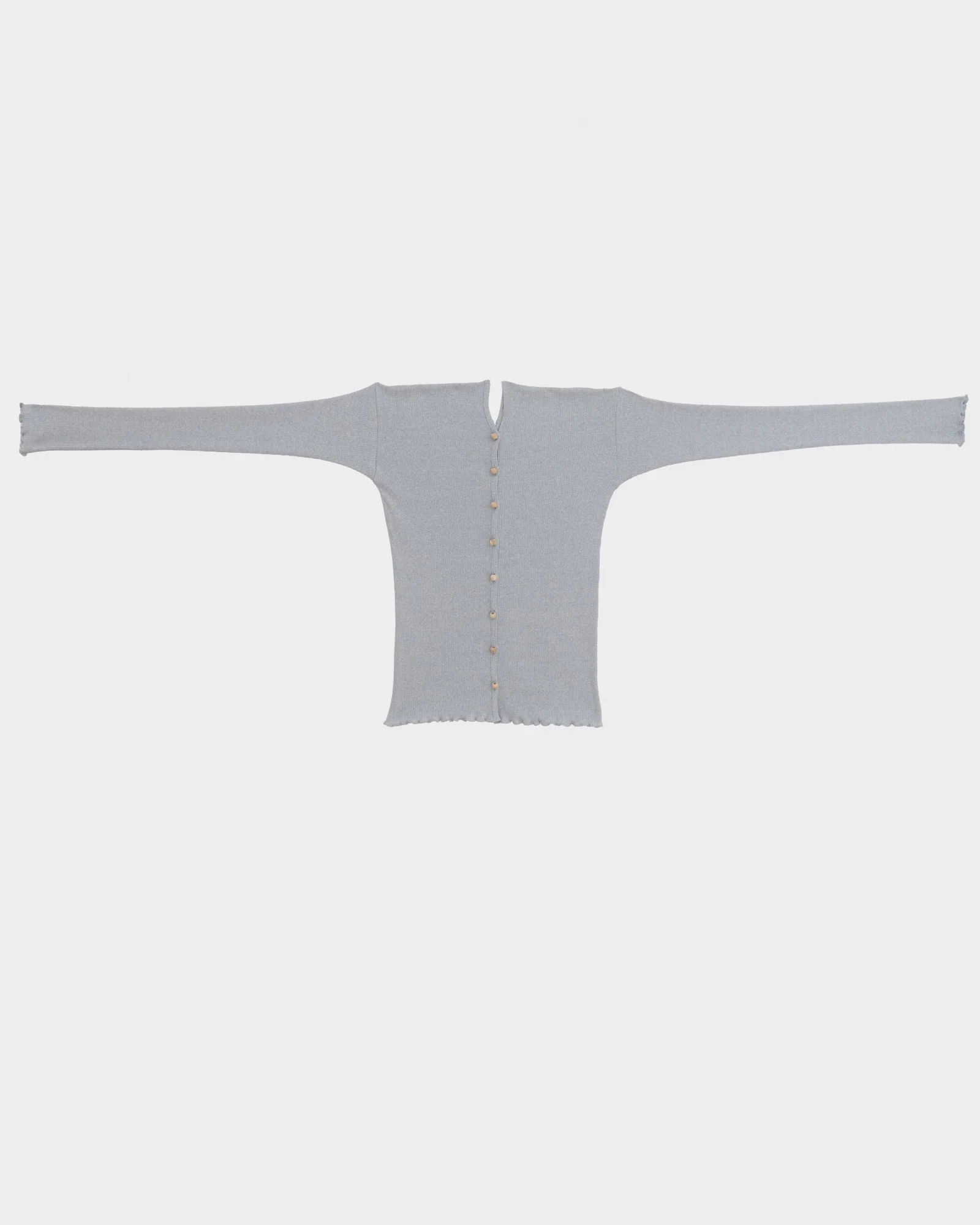 BASERANGE Taffeta Sweater Collection Portugal BAS-TOTVC-RC-SU25-HARDIN BLUE - Image 6