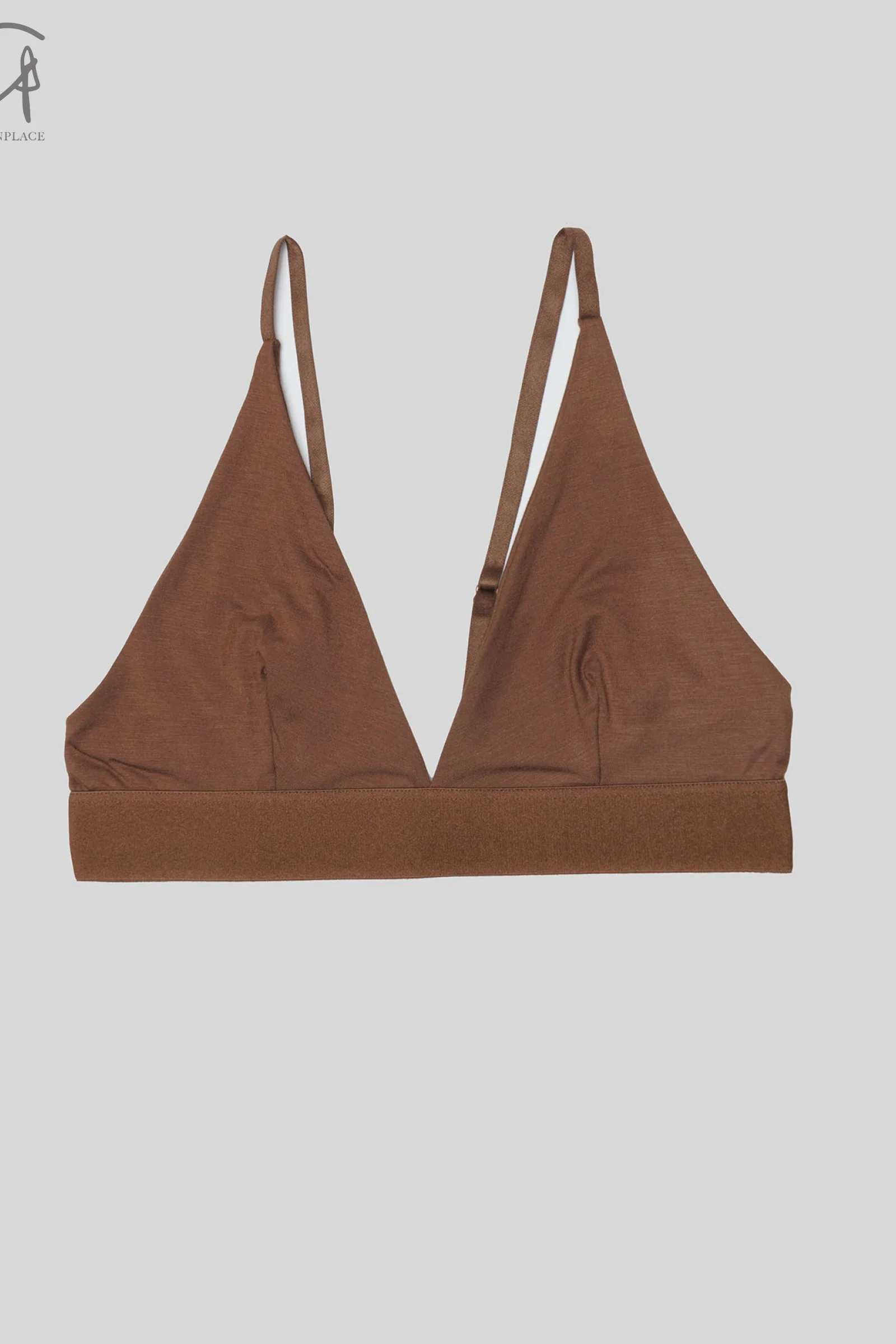 BASERANGE Bamboo fiber and cotton without steel ring wide brim bra series collection soft underwear France BAS-BRTR-BL-000-OCULAR BRTR1 - Image 3