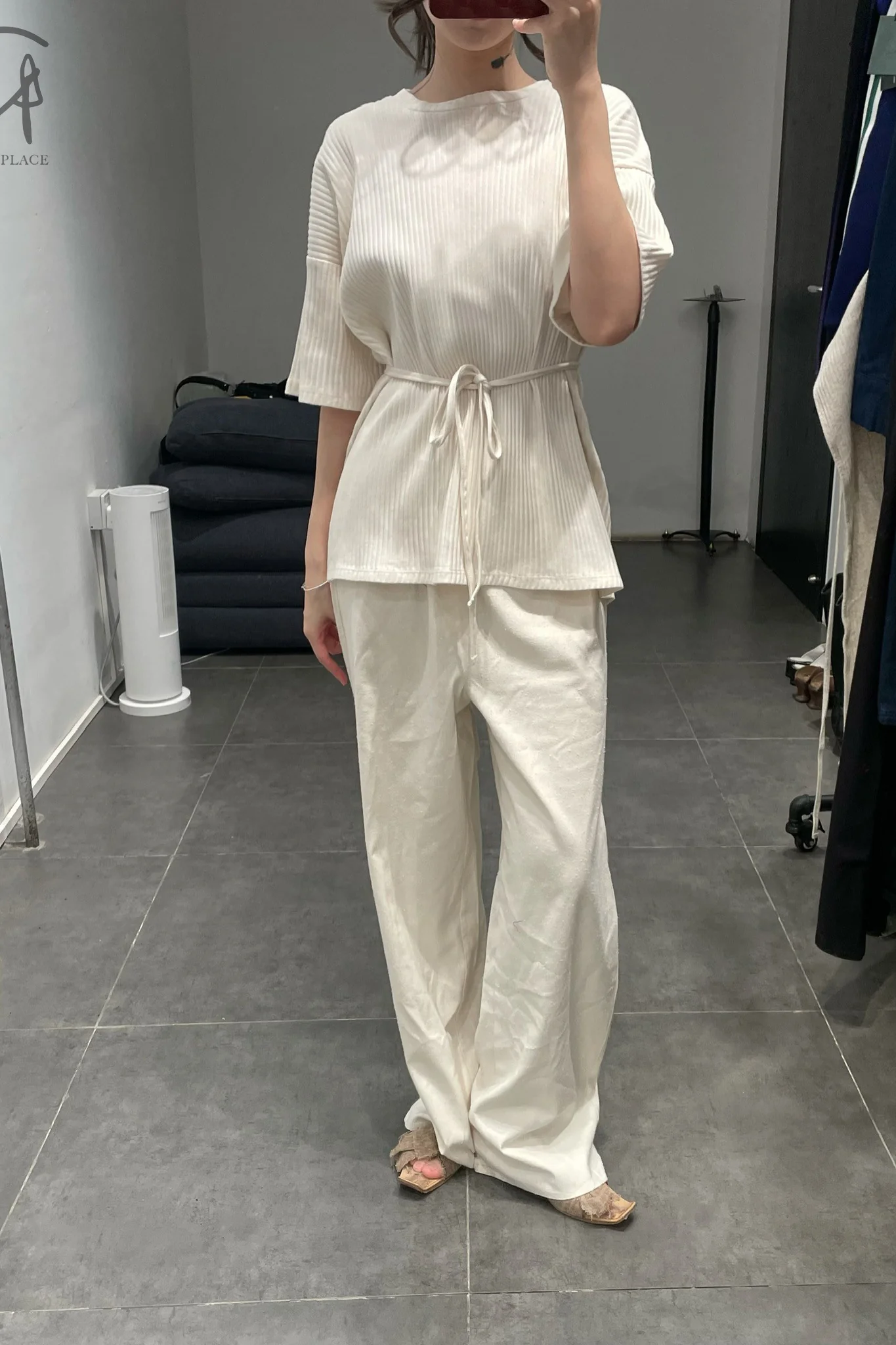 Baserange Wool Robe T-shirt BAS-FSHT-RIB-000-MI meters color - Image 17
