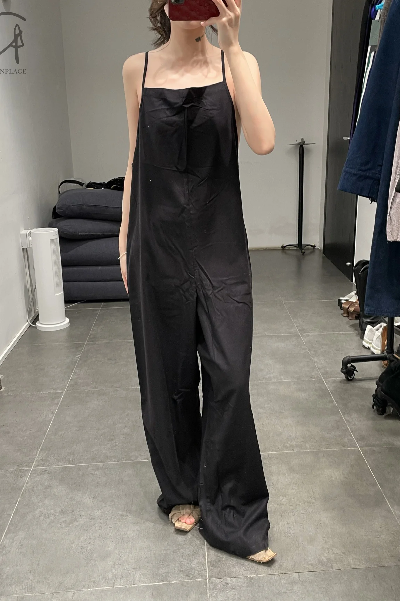 BASERANGE YUMI Jumpsuit BAS-JUYU-WS-000-HEI Black - Image 24