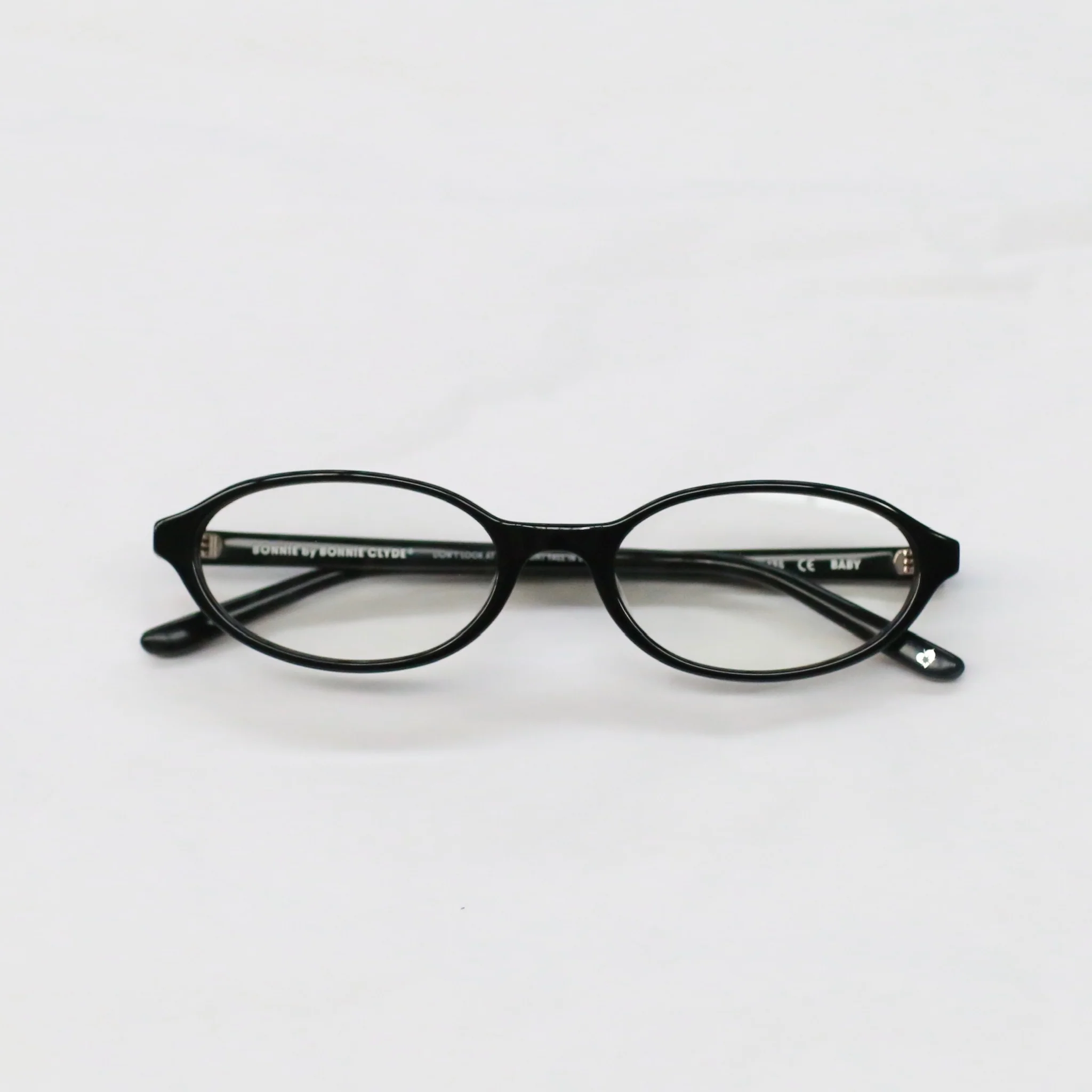 Bonnie Clyde BABY Glasses BC-Baby BABYBKCLR247-BC (Black & Clear Lens)