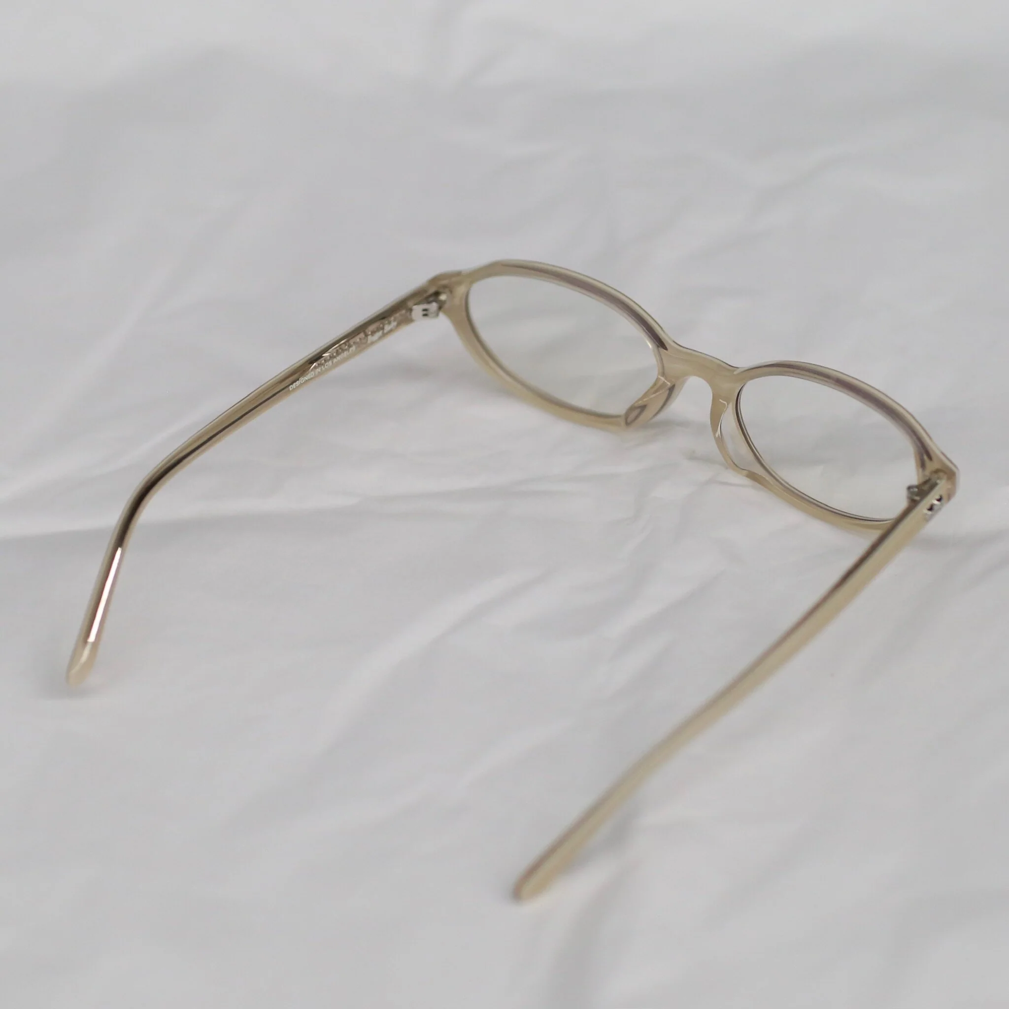 Bonnie Clyde BABY Glasses BC-BABYOWCLR513 (Layered Off White&Clear Lens) - Image 4