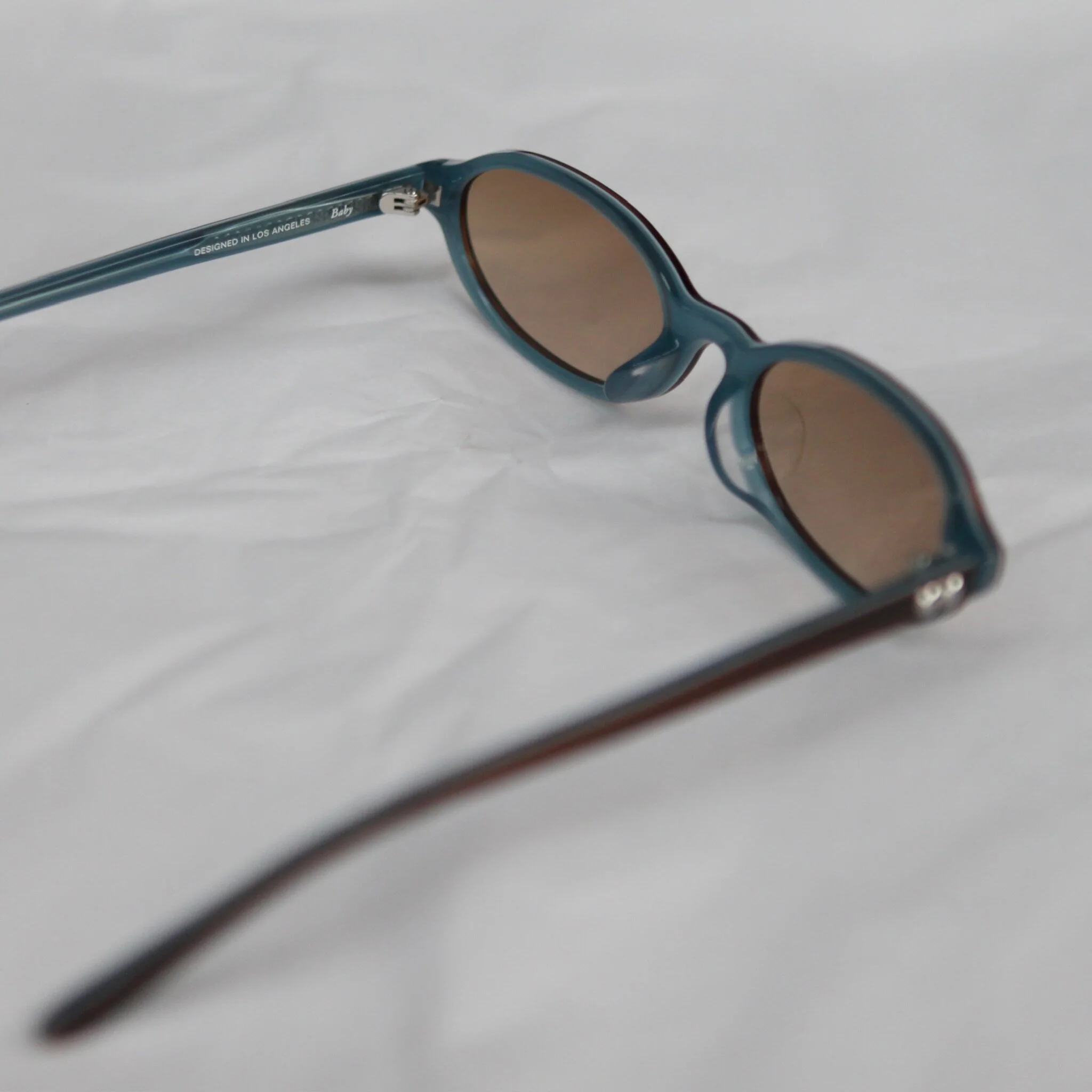 Bonnie Clyde BABY glasses BC-BABYTTBRG507 (Layered Teal Demi&Brown Gradient) - Image 4
