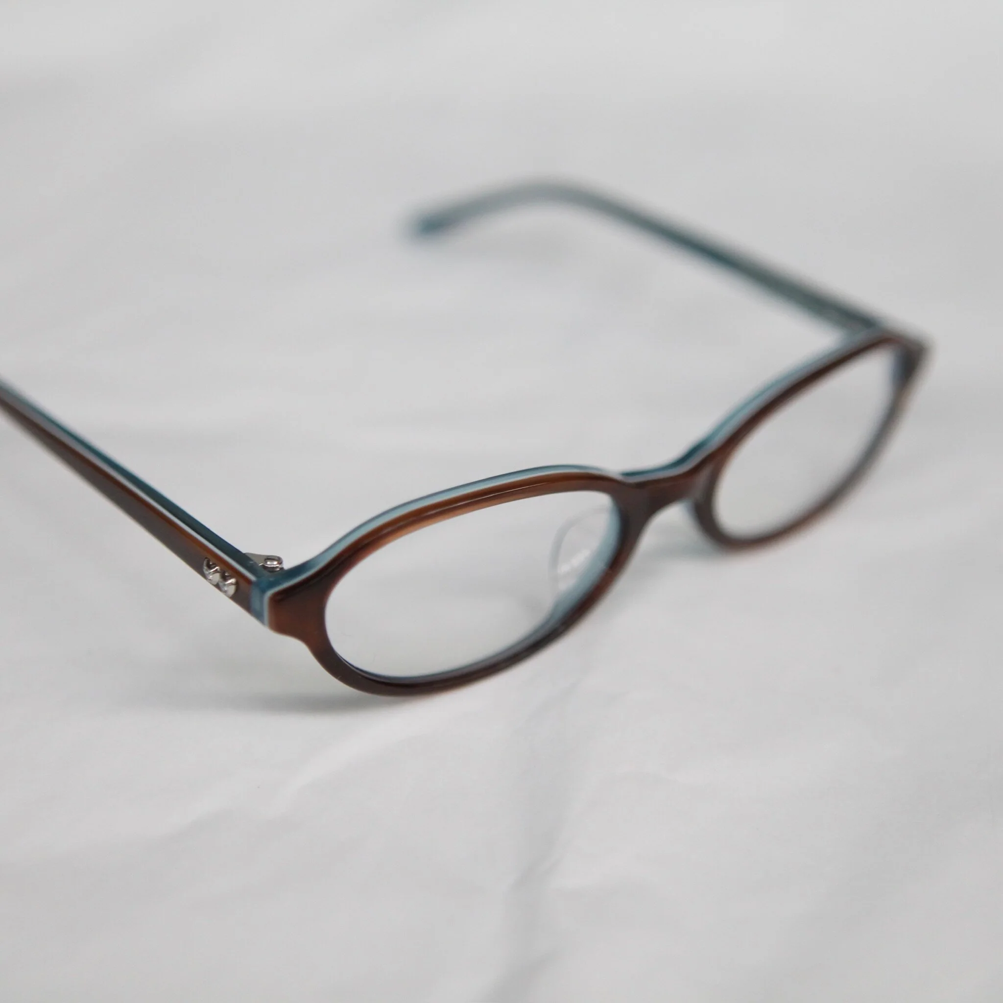 Bonnie Clyde BABY Glasses BC-BABYTTCLR512 (Layered Teal Demi & Clear Lens) - Image 3