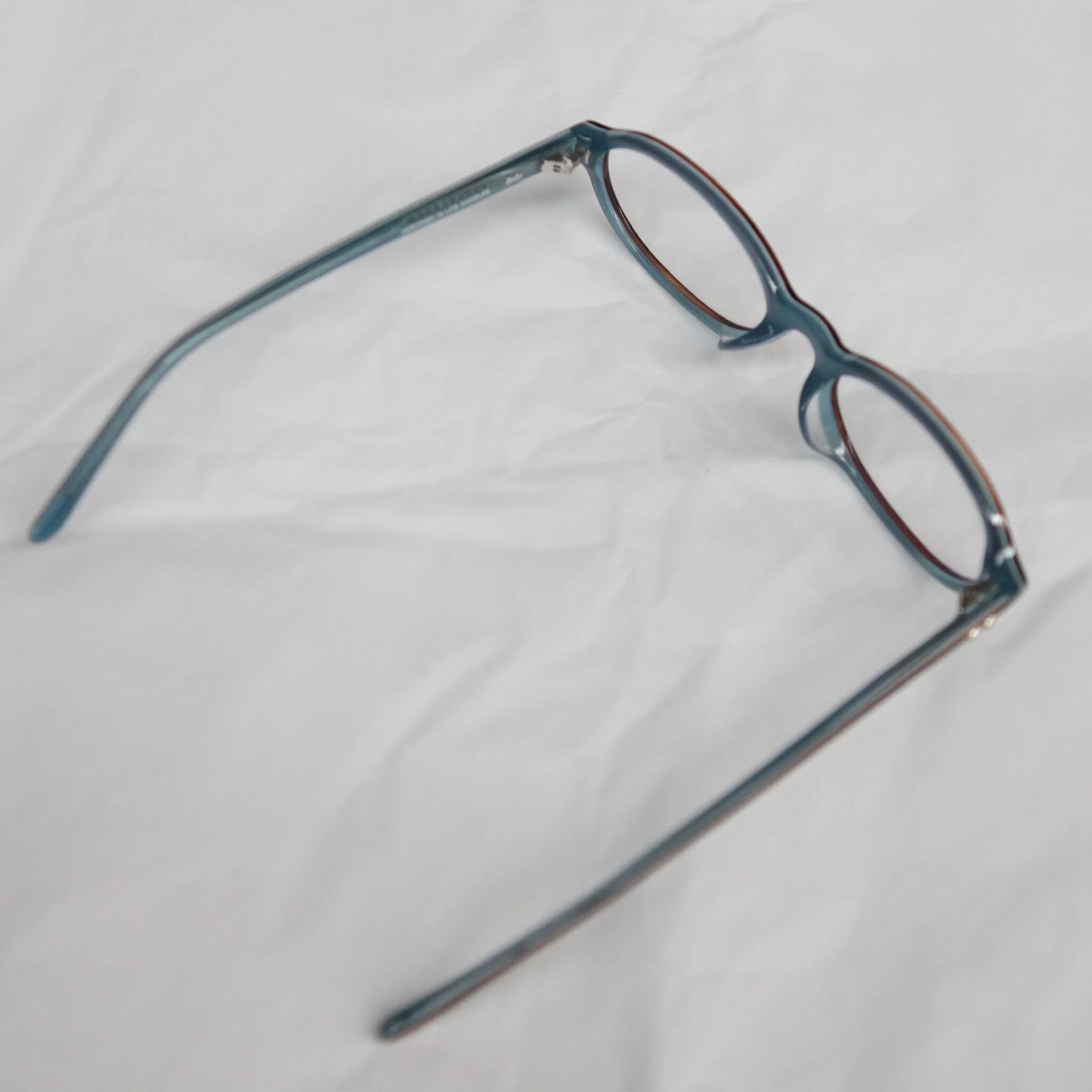 Bonnie Clyde BABY Glasses BC-BABYTTCLR512 (Layered Teal Demi & Clear Lens) - Image 4