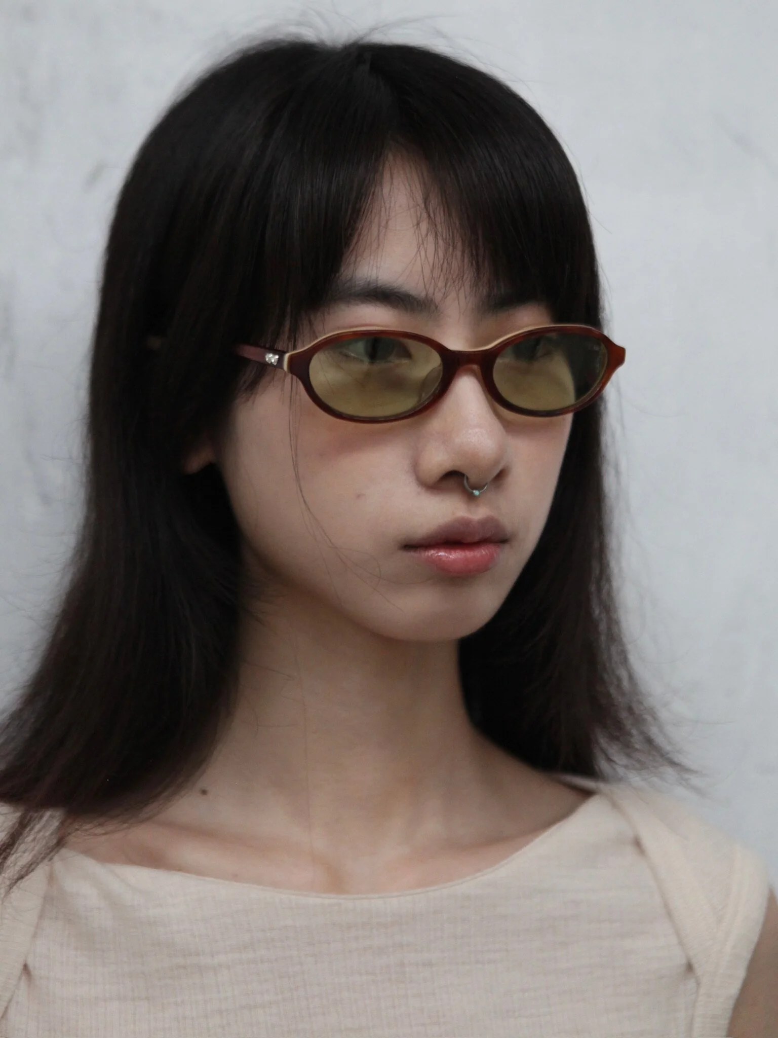 Bonnie Clyde Bigger Baby Glasses BC-Bigger Baby BIGBSDGNT410-LBG (Layered Brown & Green Tint) - Image 6