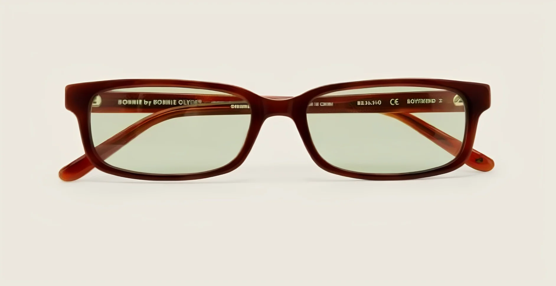 Bonnie Clyde Boyfriend 2 Glasses BC-BOYFSDGNT376-Layered Brown Demi&Green Tint - Image 5
