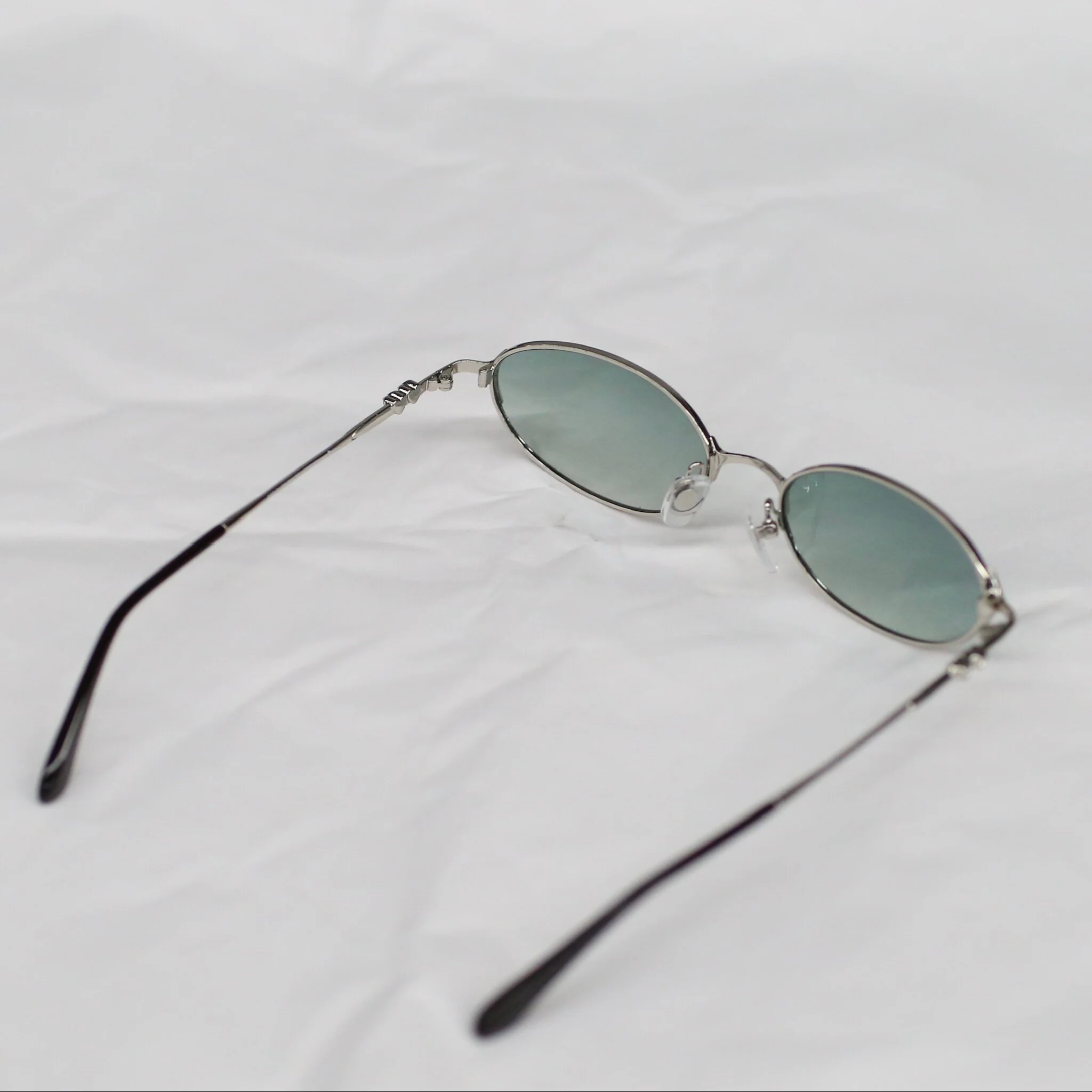 Bonnie Clyde BUNNY glasses BC-BNNYSDBGRG505 (Silver Dark Brown&Green Gradient) - Image 4