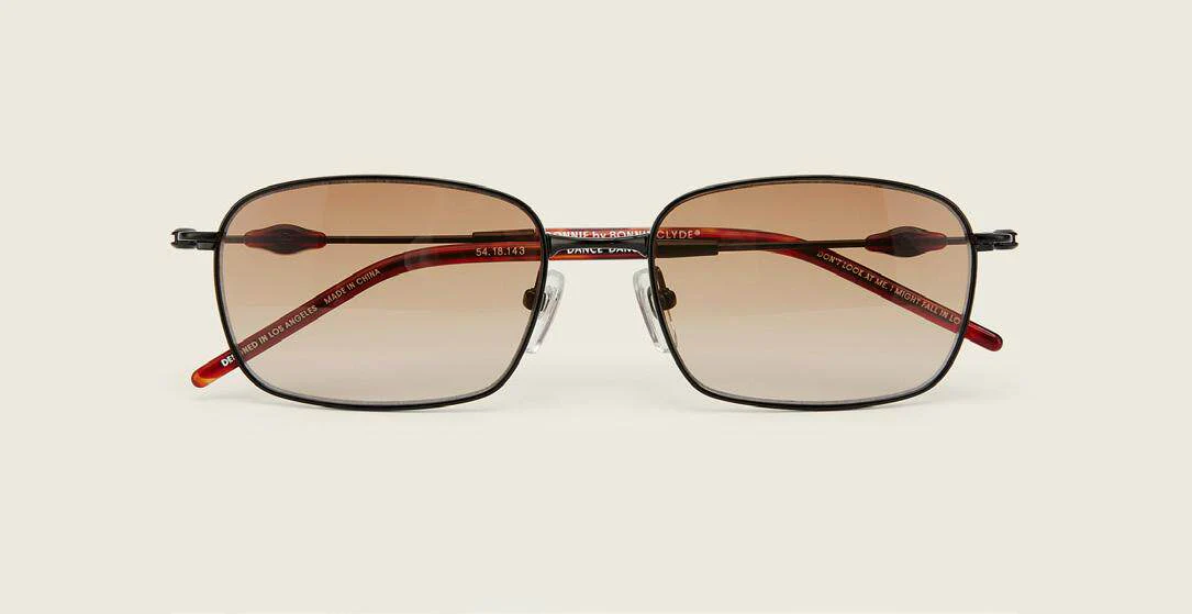 Bonnie Clyde Dance Dance Glasses BC-DNCEBRDBRG357-BRTBG (Black Red Tortoise&Brown Gradient) - Image 5
