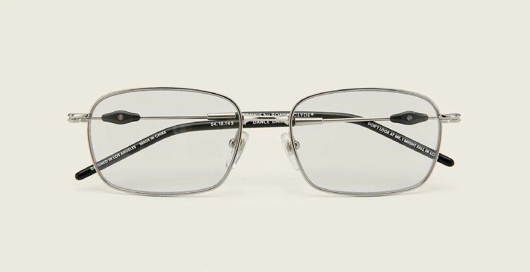 Bonnie Clyde Dance Dance Glasses BC-DNCESBKCLR360-Silver Black&Clear Lens (Silver Black & Clear Lens) - Image 5