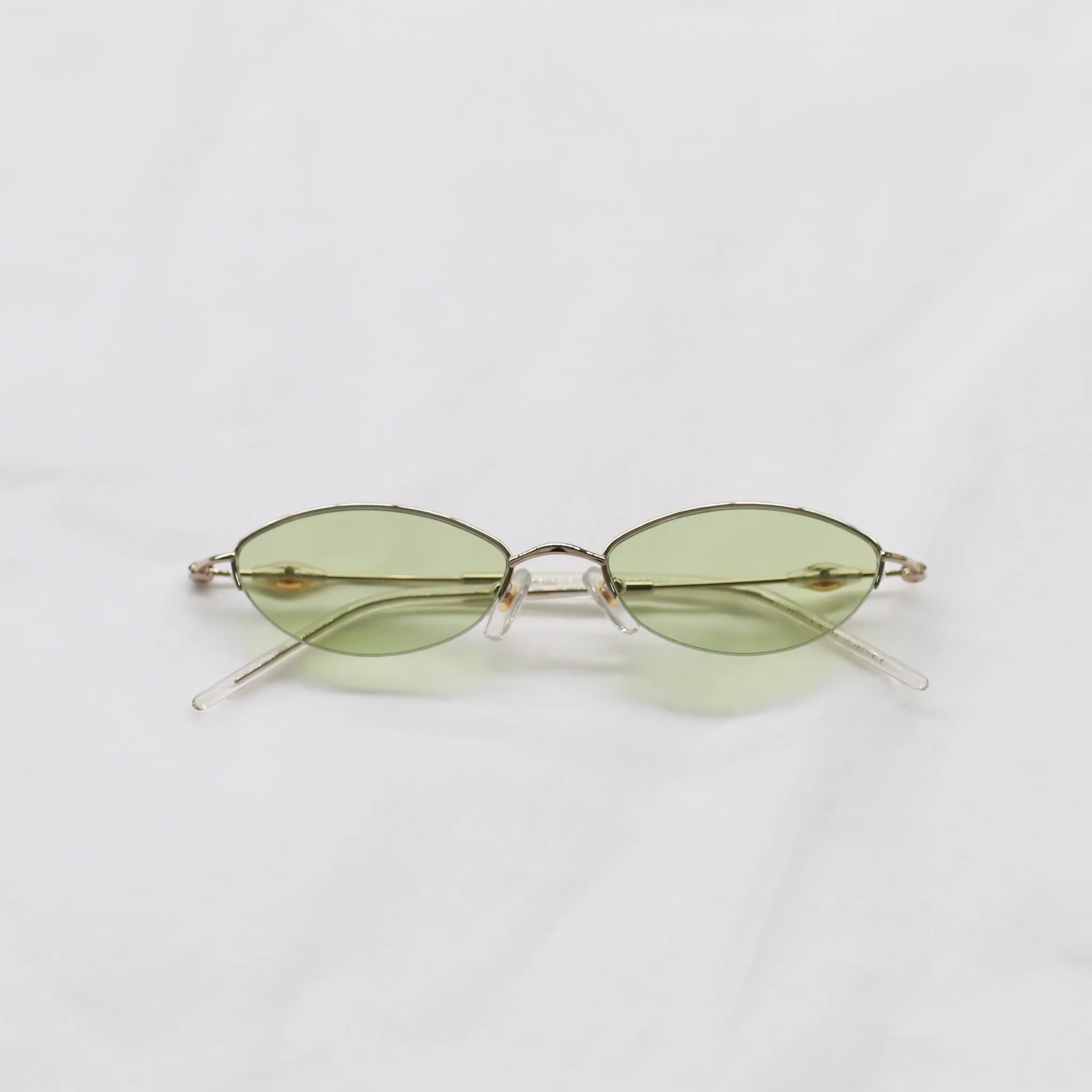 Bonnie Clyde Jewel Glasses BC-Jewel JWELGYWGNT321-GTYG Gold Transparent Yellow & Green Tint