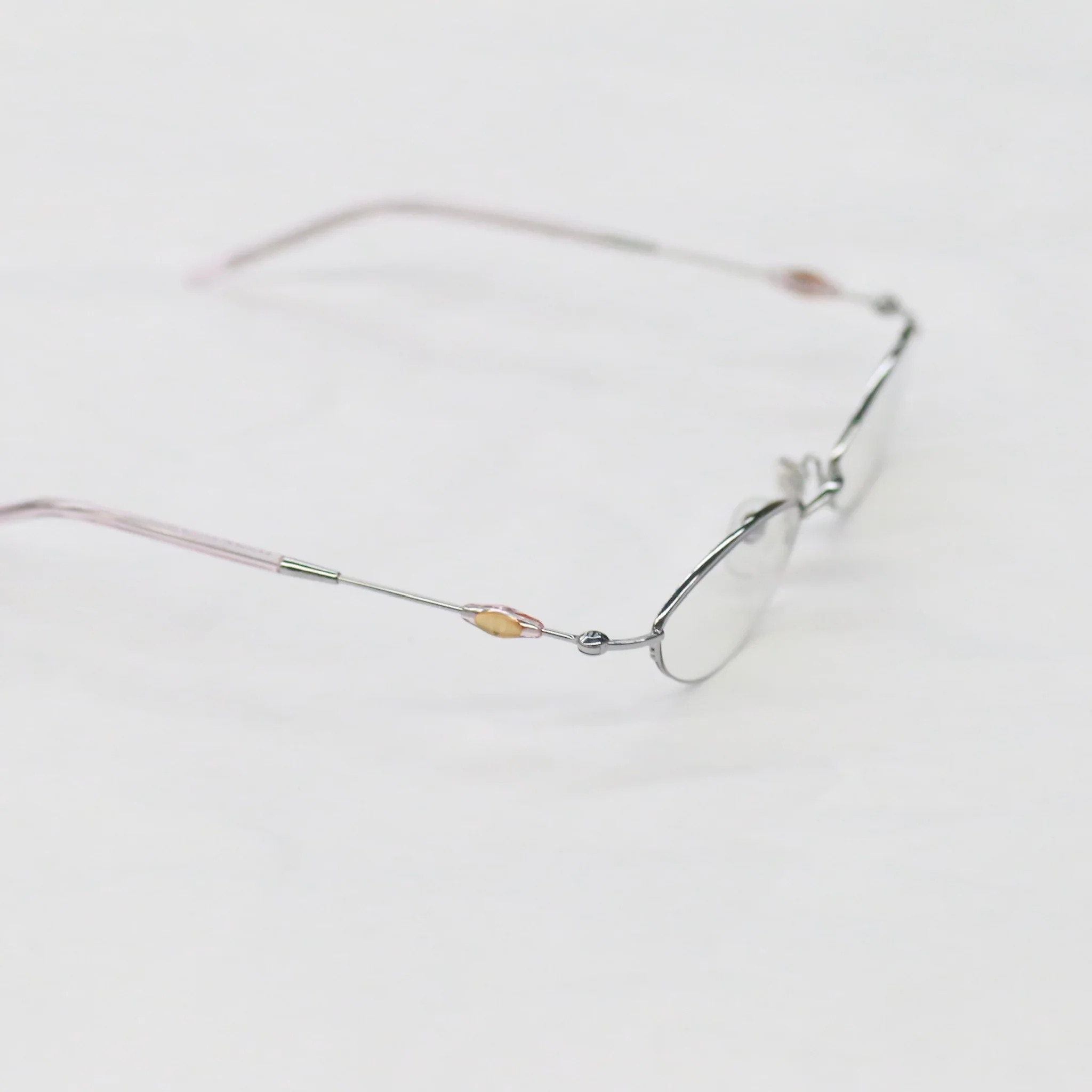 Bonnie Clyde Jewel Glasses BC-Jewel JWELSPKCLR322-STPC (Silver Transparent Pink & Clear Lens) - Image 3