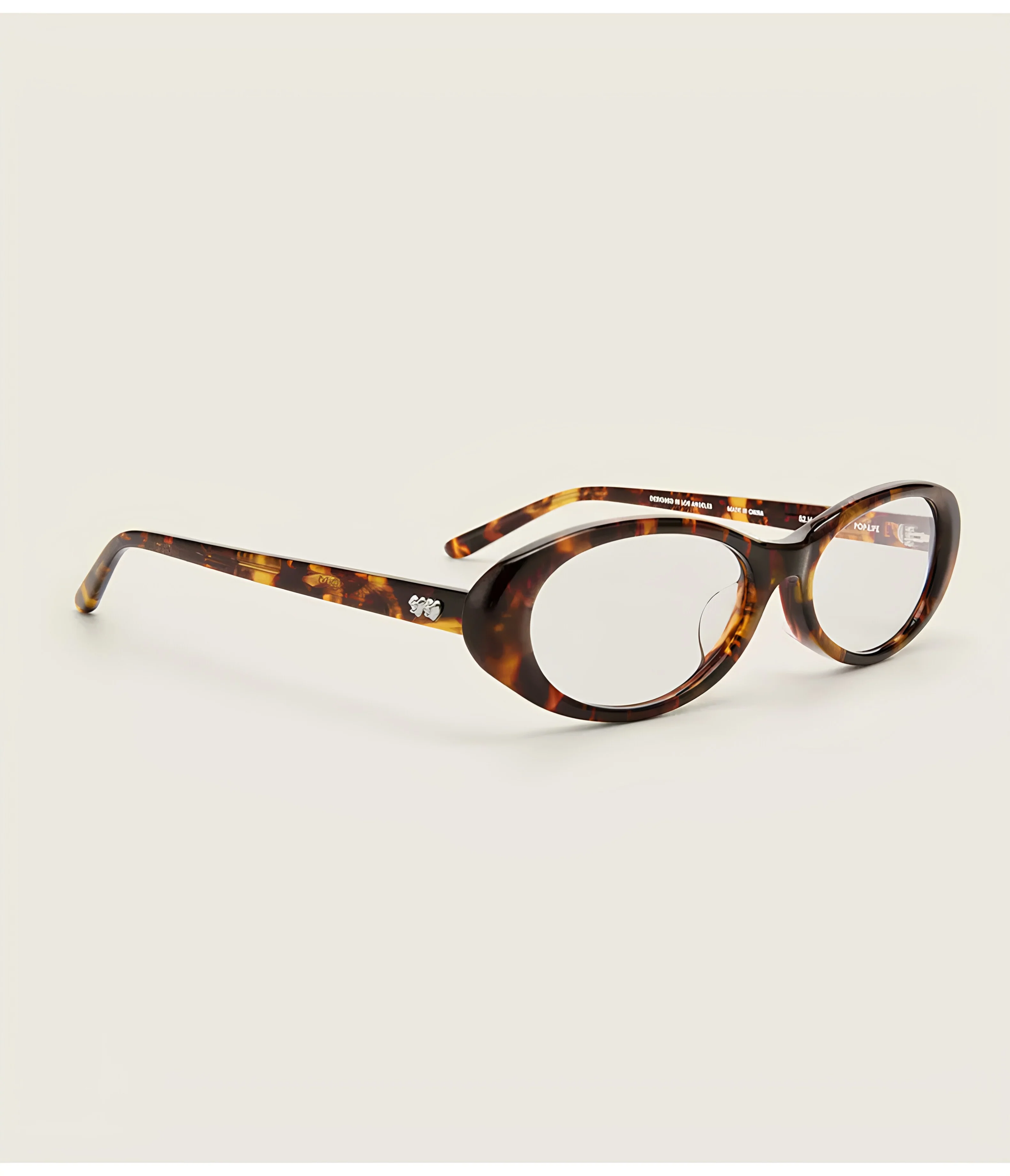Bonnie Clyde Pop Life Glasses BC-POPLTOCLR404-Tortoise & Clear Lens - Image 7