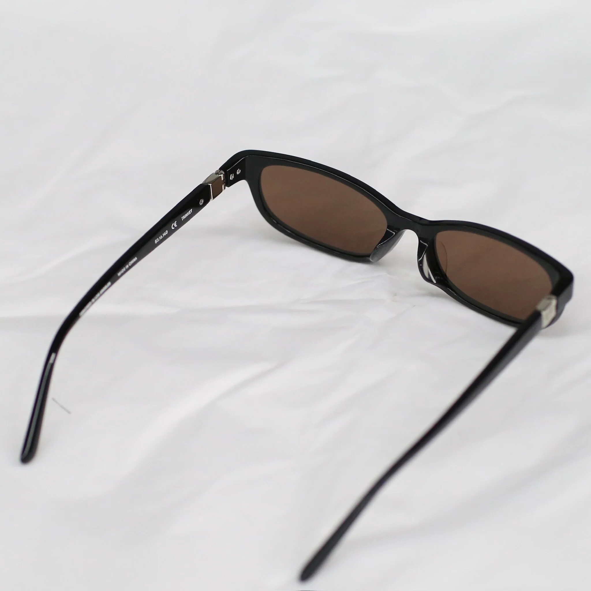 Bonnie Clyde Trinket Glasses BC-TRNKBKBRL382-Black & Brown Lens - Image 4