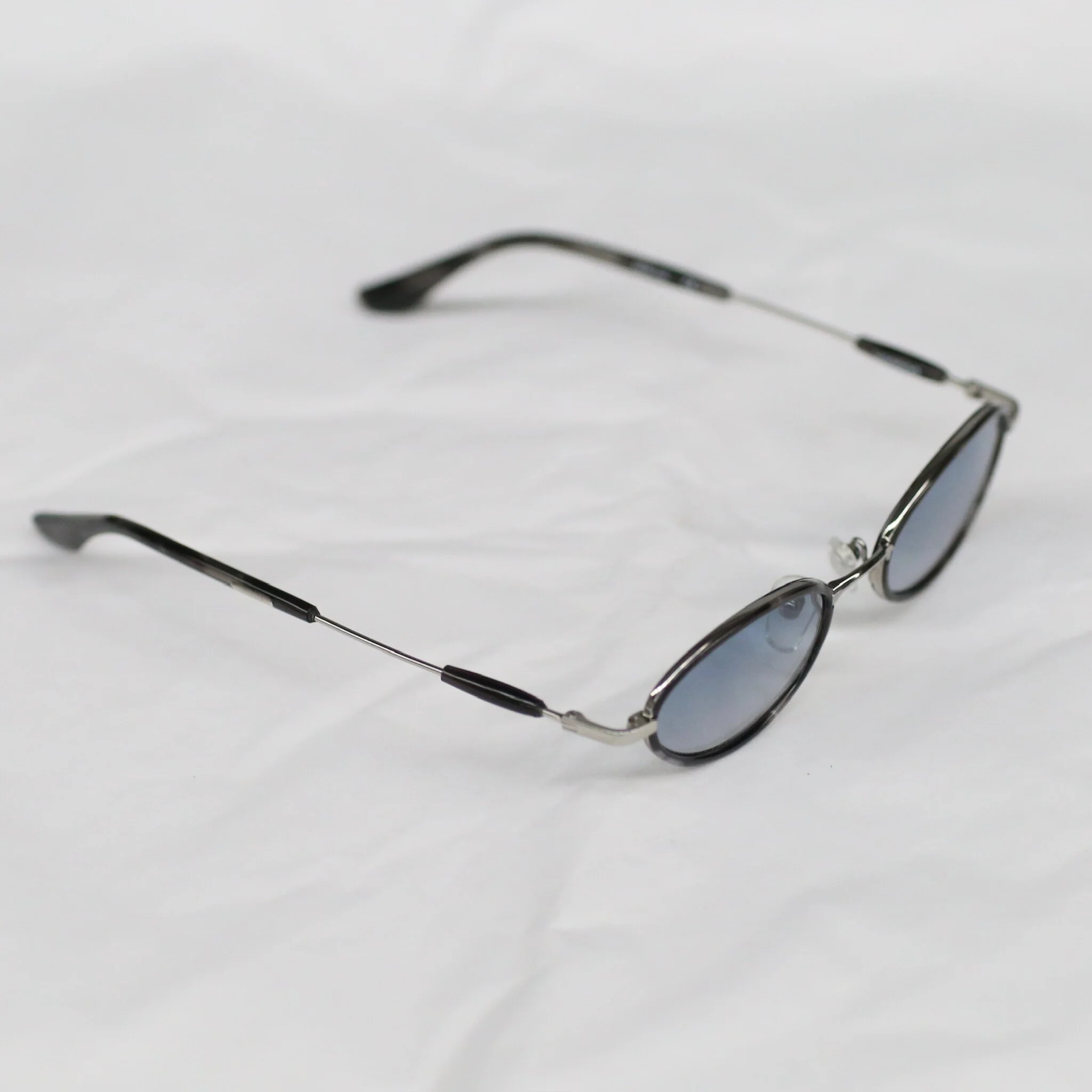 Bonnie Clyde Trinket glasses BC-VOODSBTBLG354-SBTBG Silver BlackTortoise&Blue Gradient - Image 3