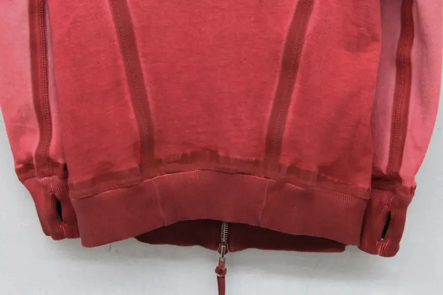 BORIS BIDJAN SABERI Dyed structure stitching double-sided hooded jacket WZIPPER2 FTO00002 - Image 11