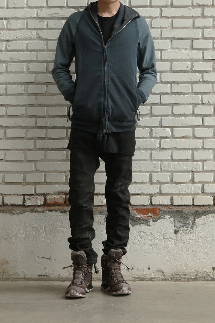 BORIS BIDJAN SABERI OIL PANTS P4 F1939 BLACK PBBS33 - Image 10
