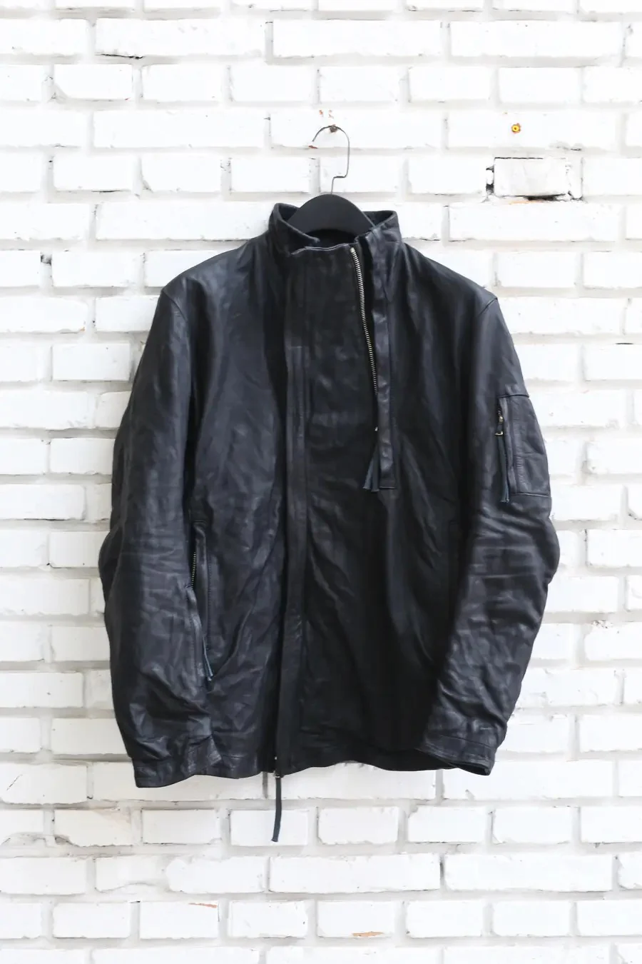 BORIS BIDJAN SABERI Horse Leather Jacket J5.1 FMM10002