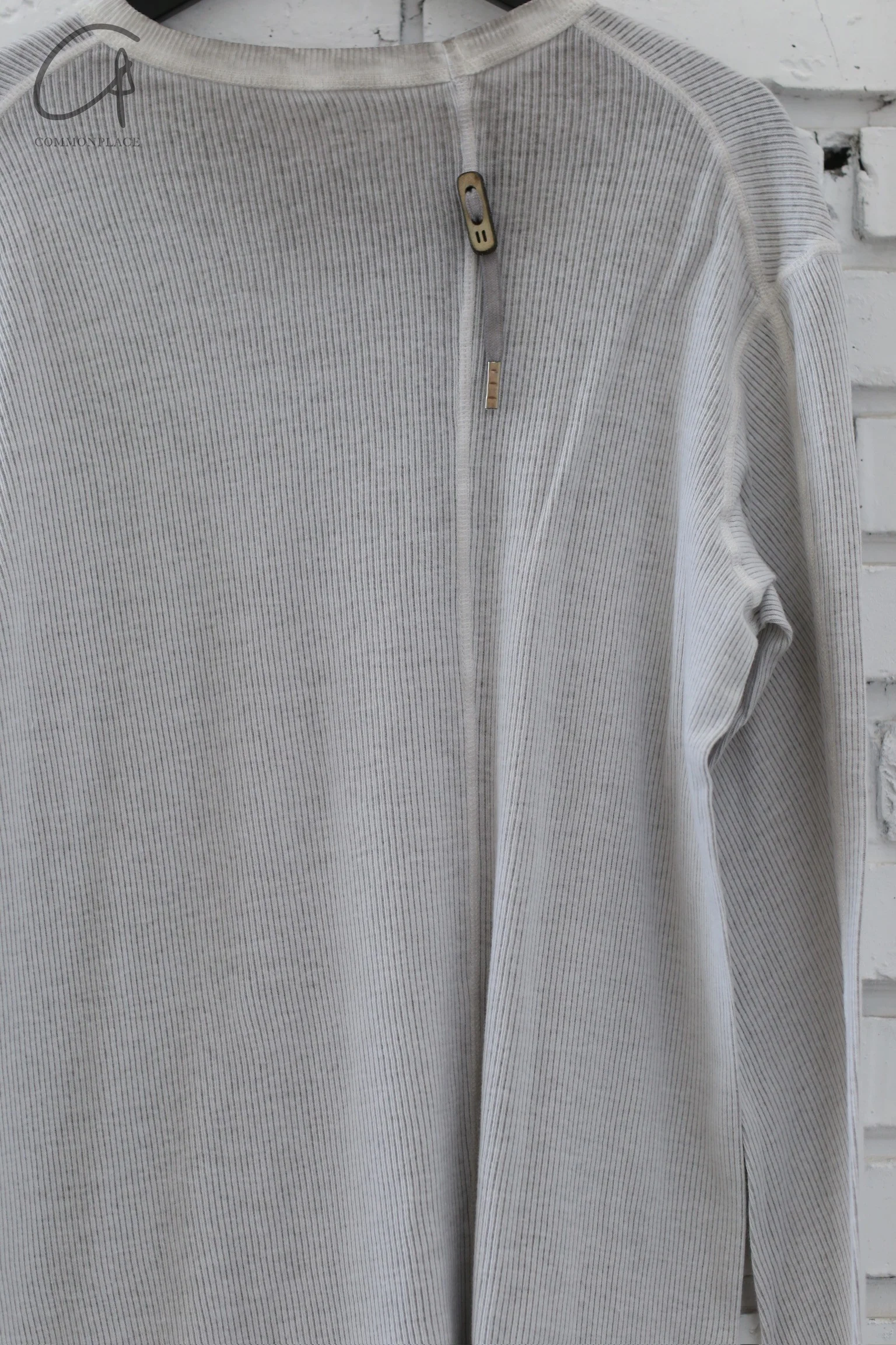Boris Bidjan Saberi 24 Autumn Winter Long Sleeve Round Neck T-shirt LS1.5RF-FCX00010-F.LIGHTGREY FADED LIGHTGREY - Image 4