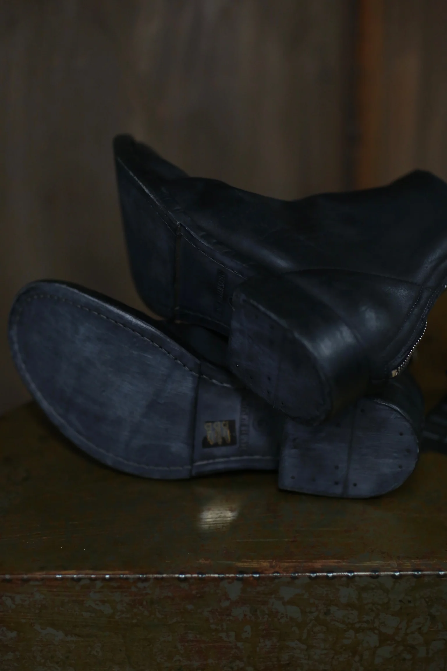 BORIS BIDJAN SABERI black half-high boots BOOT5 CULATTA - Image 3
