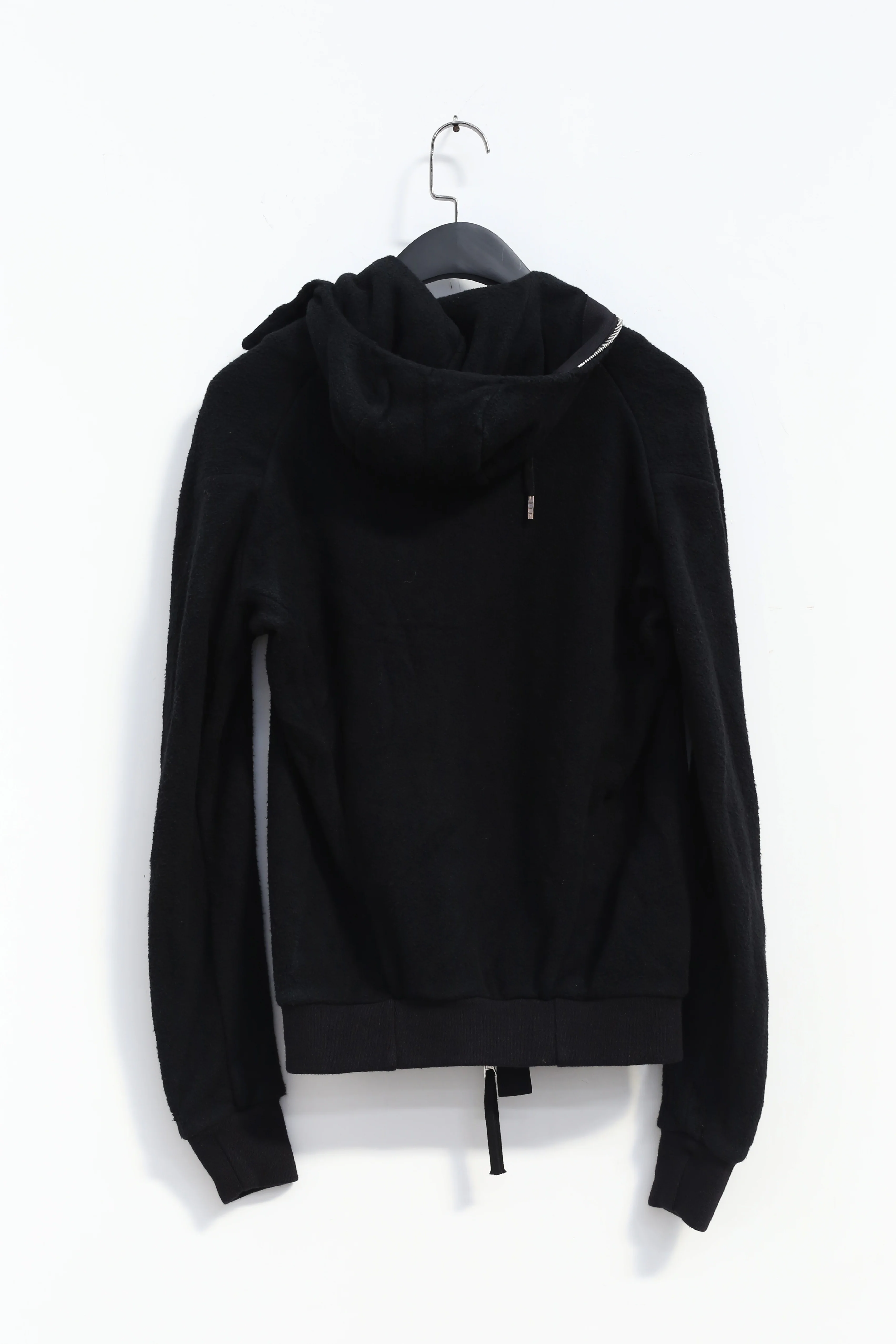 BORIS BIDJAN SABERI Black Hooded Jacket ZIPPER2 FWT00001 - Image 6