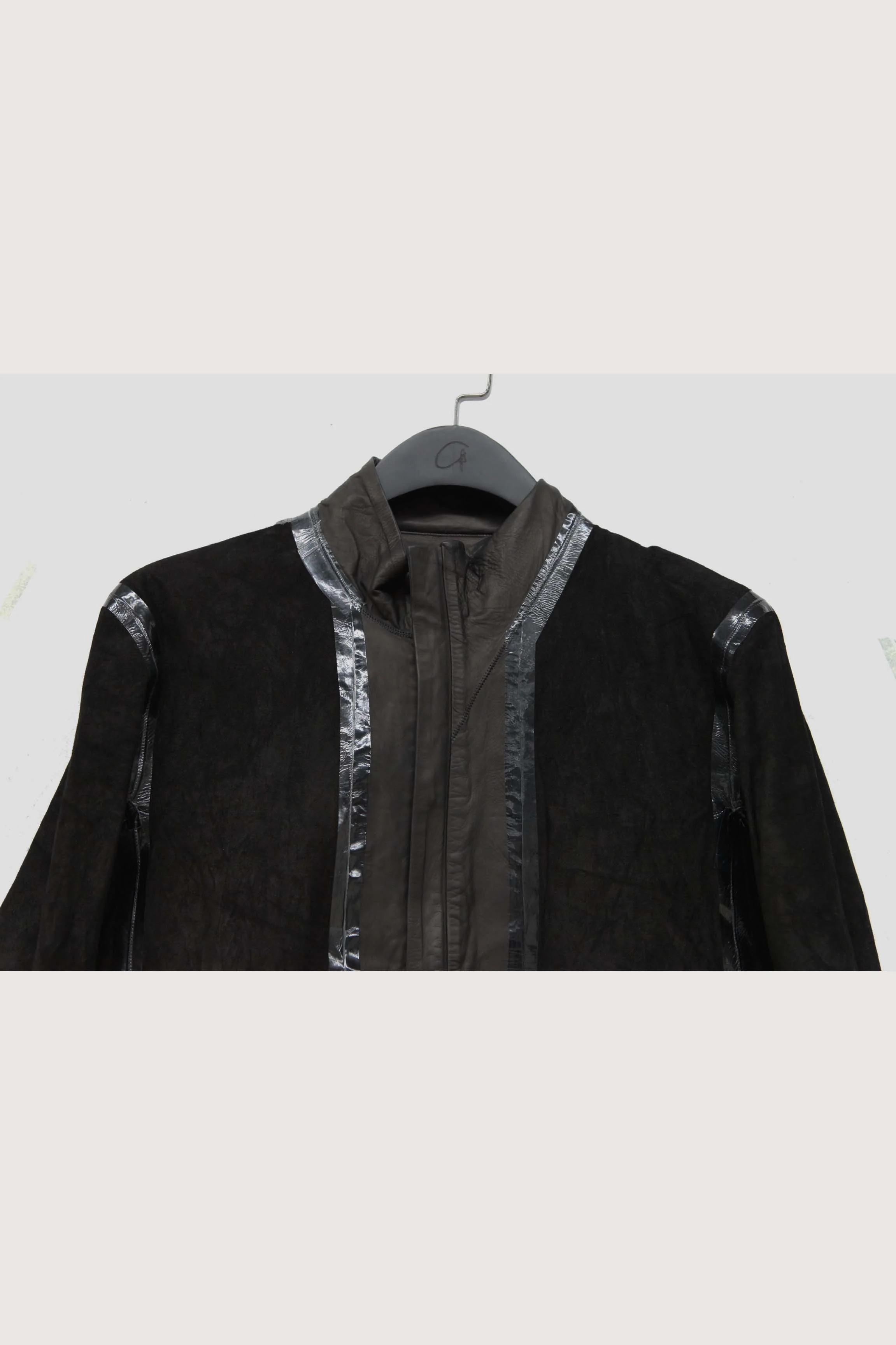 BORIS BIDJAN SABERI calfskin structure stitching reversible jacket J1 FMT20009 PBBS12 - Image 17