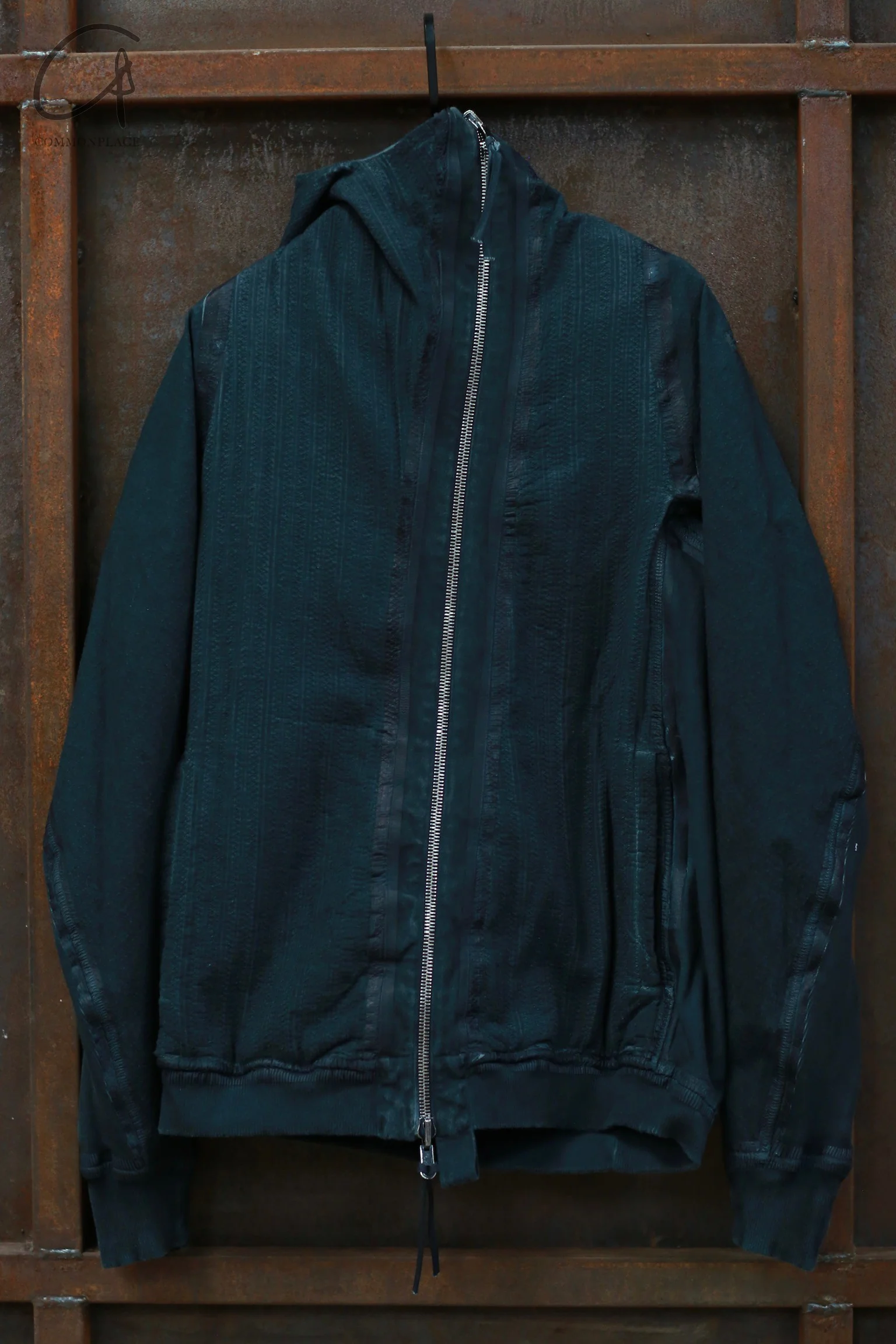 Boris Bidjan Saberi colorblock oblique zipper jacket HYBRID ZIPPER2.2 STA10001+FTO00002-Z - Image 4