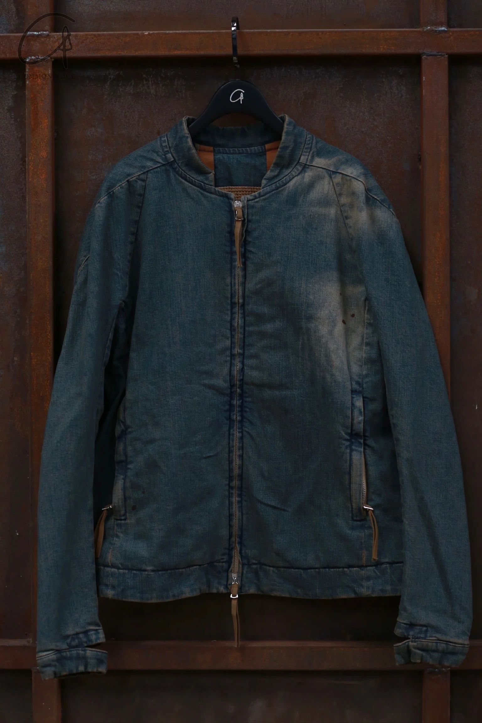 Boris Bidjan Saberi denim jacket BBS-J6.D FKU10002-NZL denim blue - Image 5