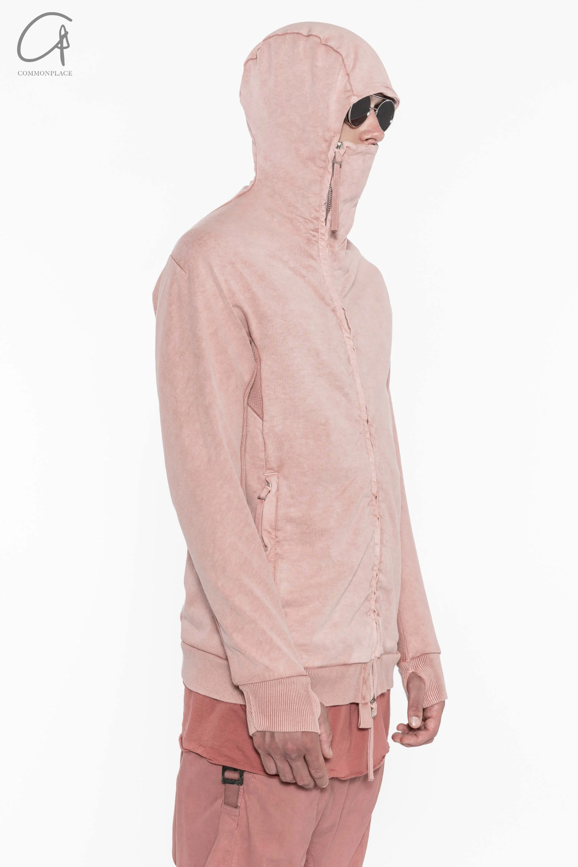 BORIS BIDJAN SABERI Diagonal Zipper Hooded Jacket SS23 ZIPPER2.1 TO00002+F0406C PBBS26 5 - Image 2